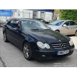 07/57 MERCEDES CLK320 CDI AVANTGARDE A - 2987cc 2dr Coupe (Black, 209k)