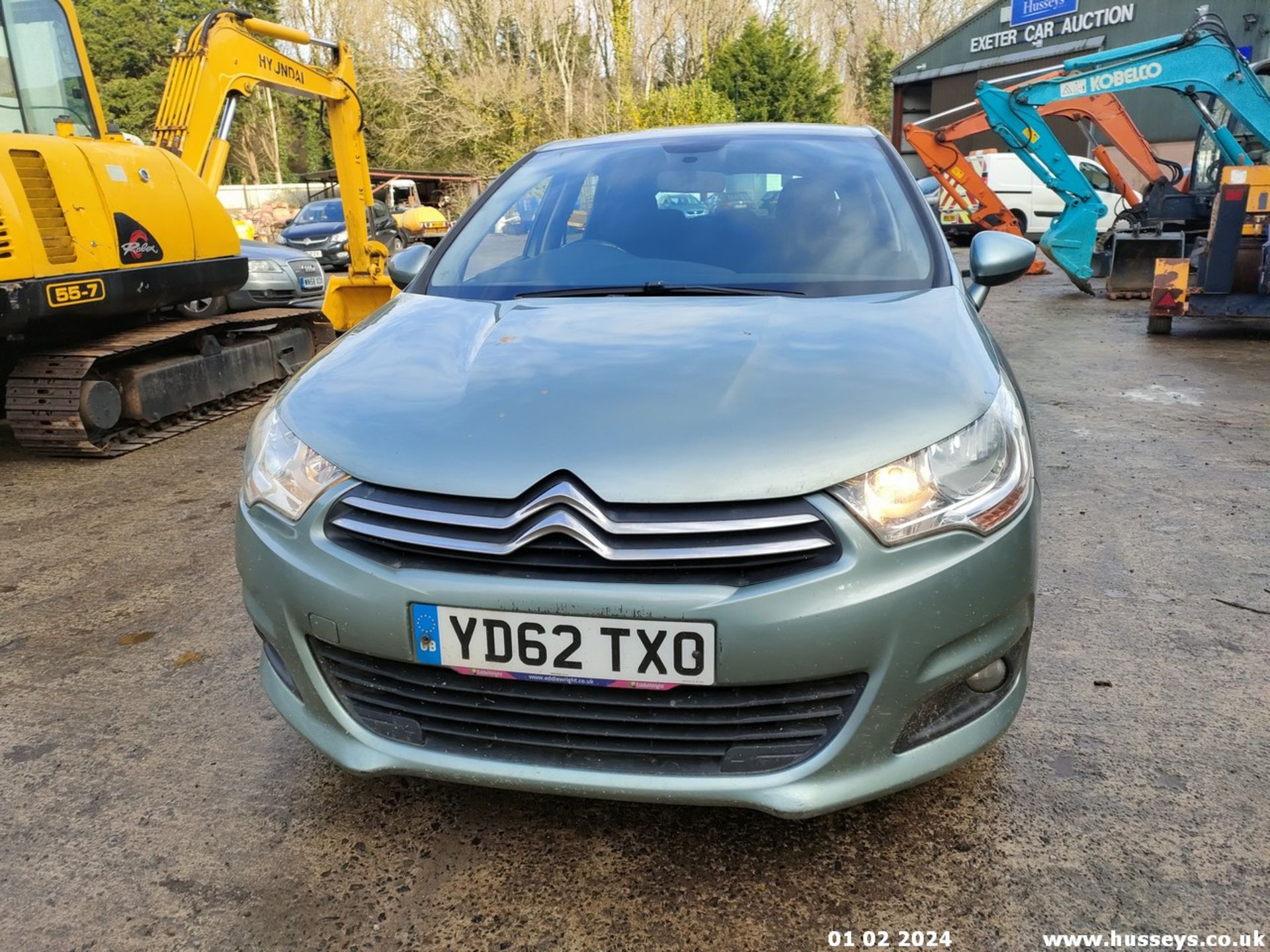 12/62 CITROEN C4 VTR+ HDI 91 - 1560cc 5dr Hatchback (Grey, 138k) - Image 8 of 47