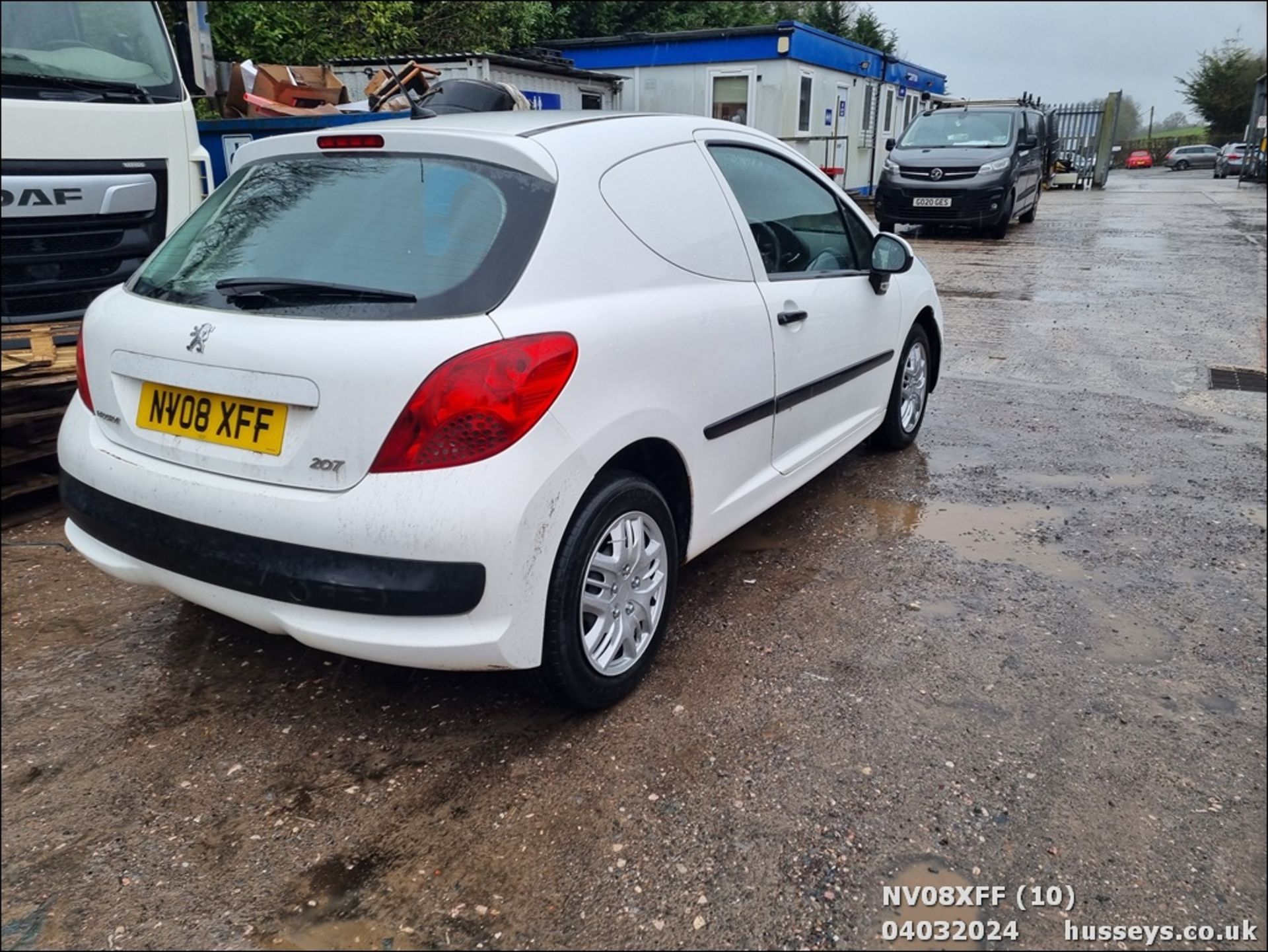 08/08 PEUGEOT 207 DT 8V VAN - 1398cc 3dr Van (White, 154k) - Image 10 of 31