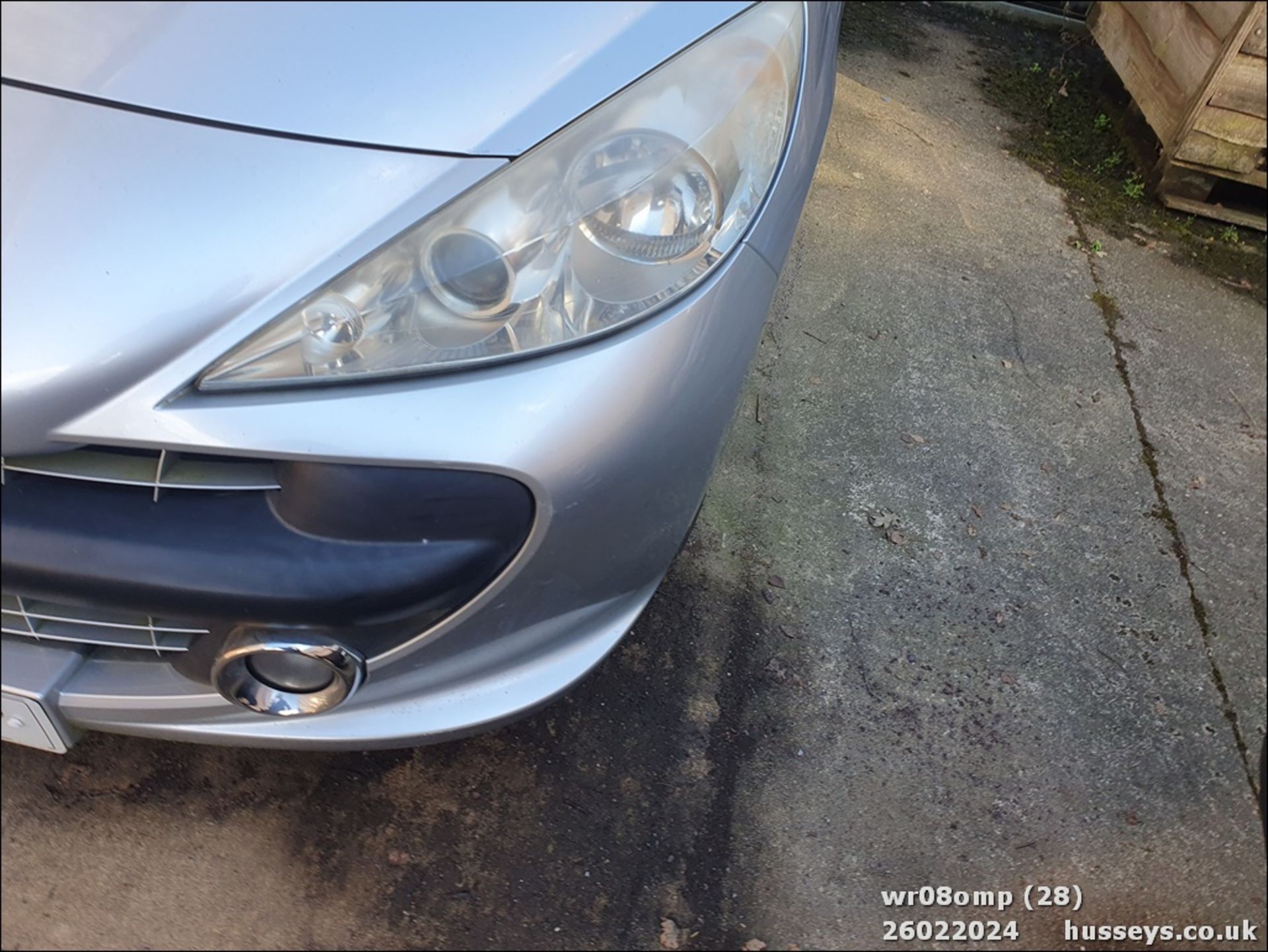 08/08 PEUGEOT 207 GT CC - 1598cc 2dr Convertible (Silver, 84k) - Image 29 of 33