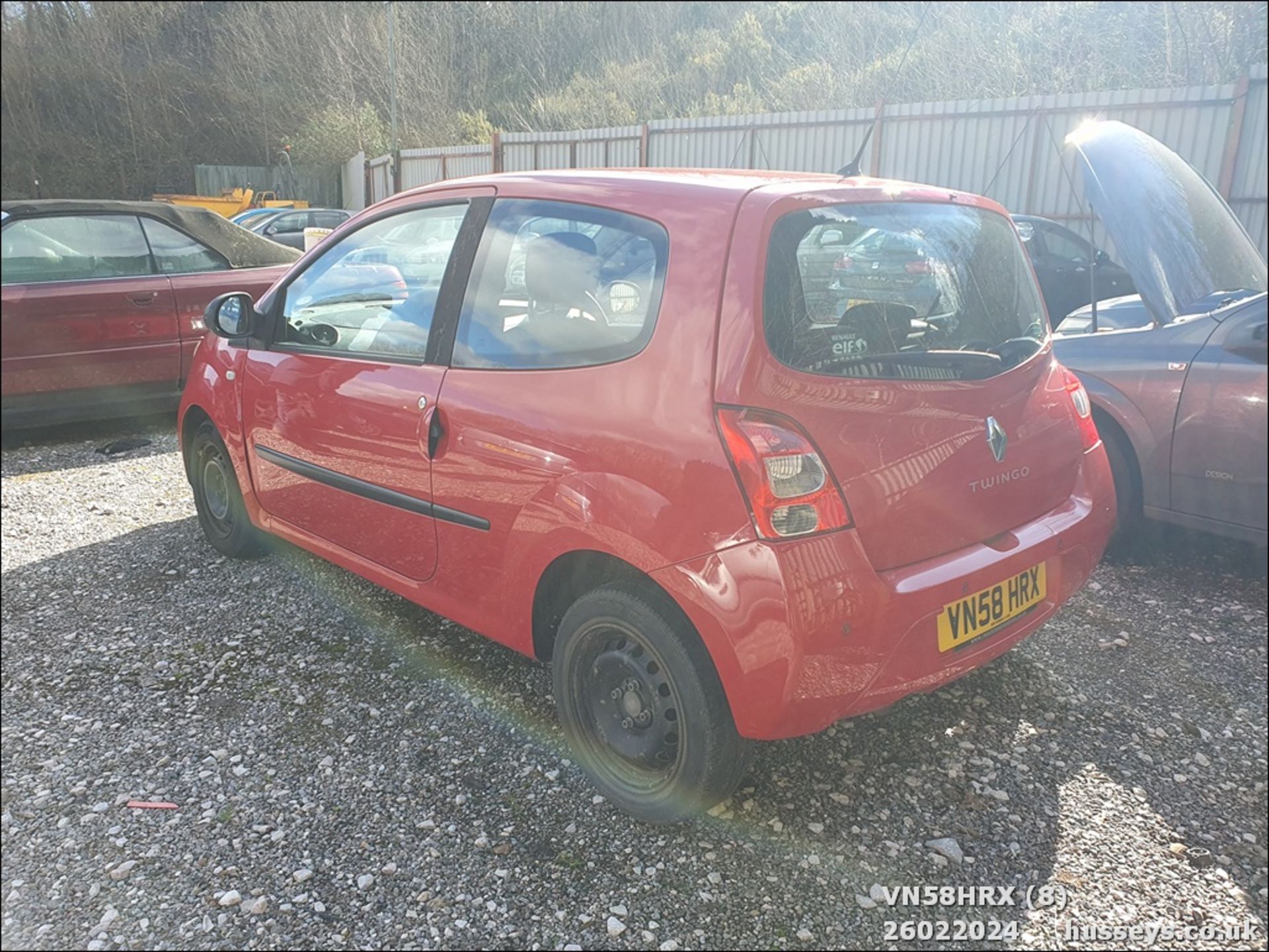 08/58 RENAULT TWINGO EXTREME 60 - 1149cc 3dr Hatchback (Red, 101k) - Image 9 of 34