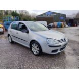 08/08 VOLKSWAGEN GOLF TDI S - 1896cc 5dr Hatchback (Silver)