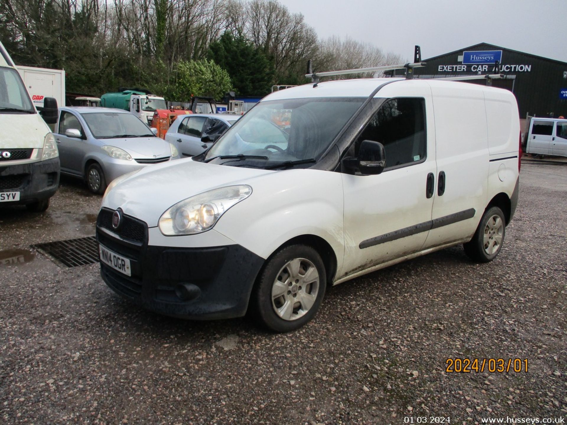 14/14 FIAT DOBLO 16V MULTIJET - 1248cc 5dr Van (White, 114k) - Image 9 of 18