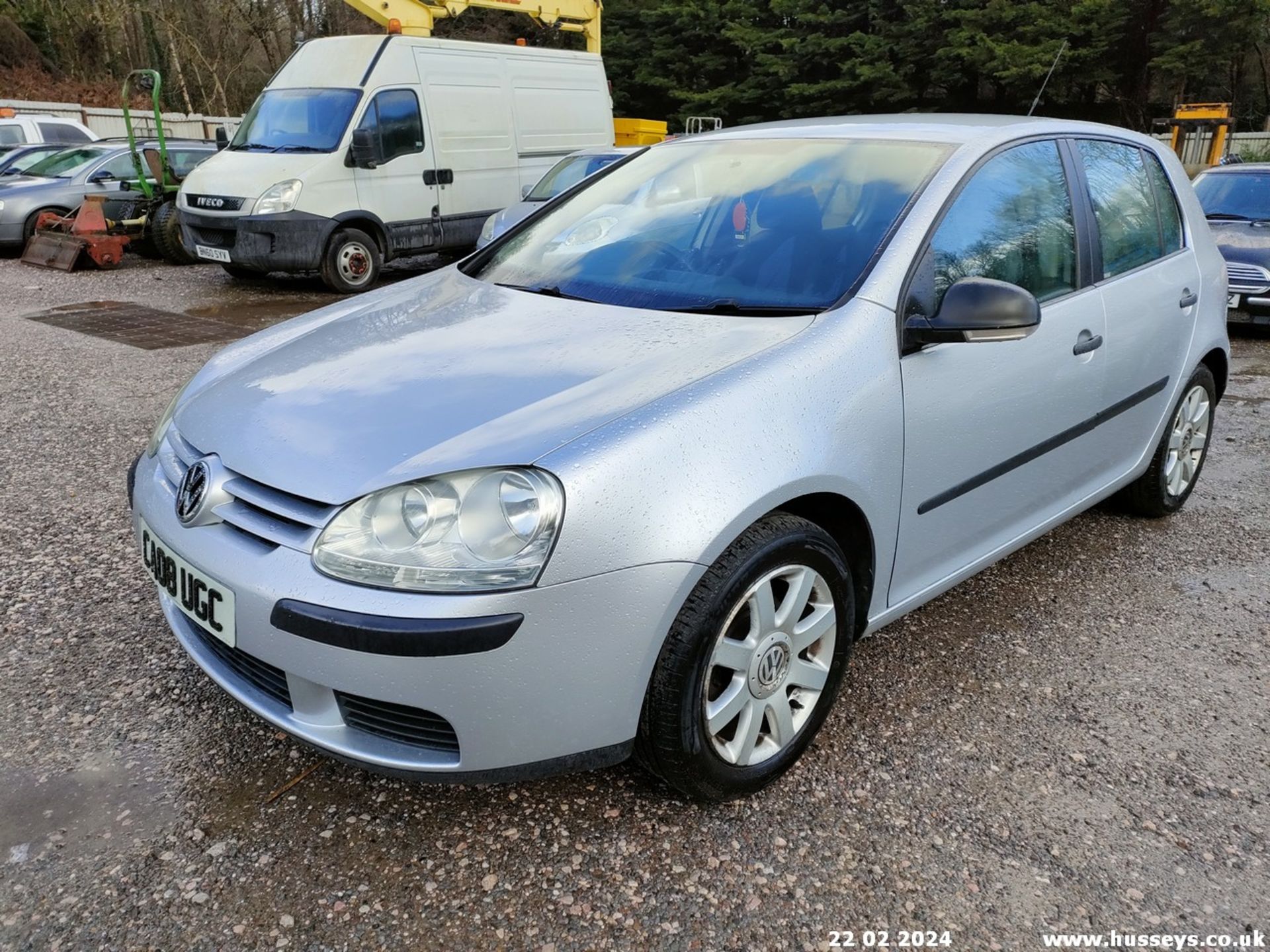 08/08 VOLKSWAGEN GOLF TDI S - 1896cc 5dr Hatchback (Silver) - Image 10 of 48