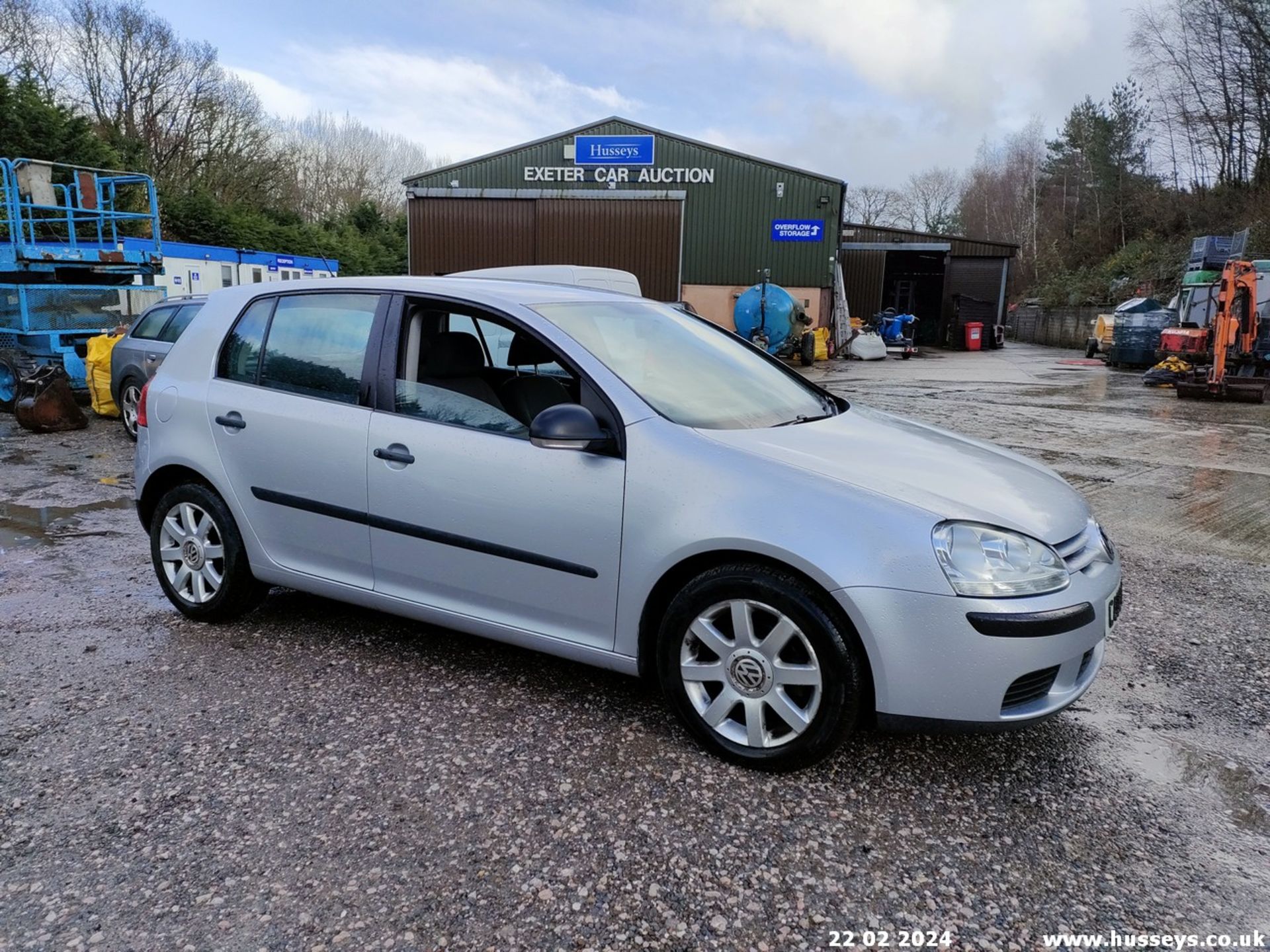 08/08 VOLKSWAGEN GOLF TDI S - 1896cc 5dr Hatchback (Silver) - Image 36 of 48