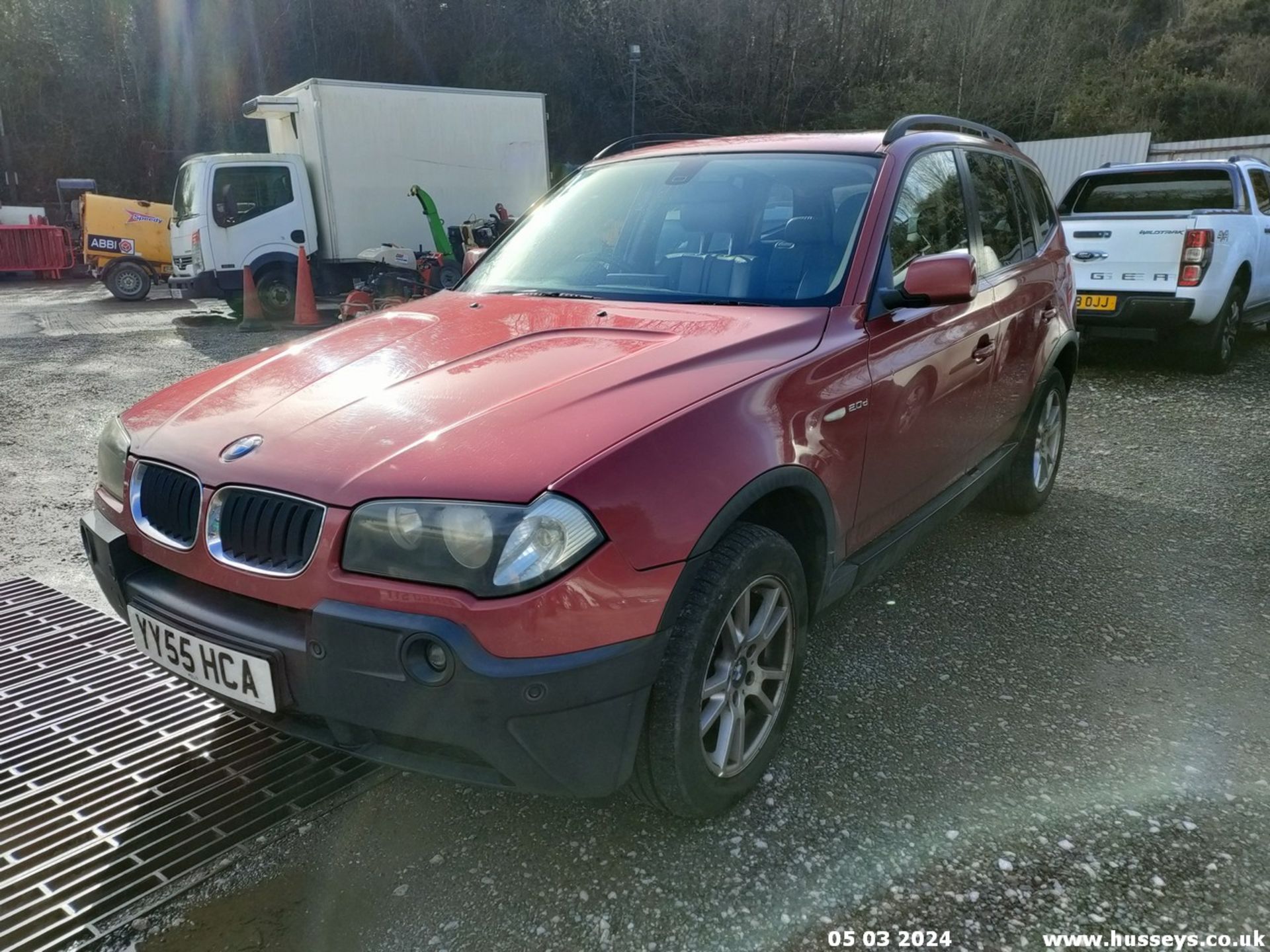 05/55 BMW X3 D SE - 1995cc 5dr Estate (Red, 188k) - Image 11 of 51