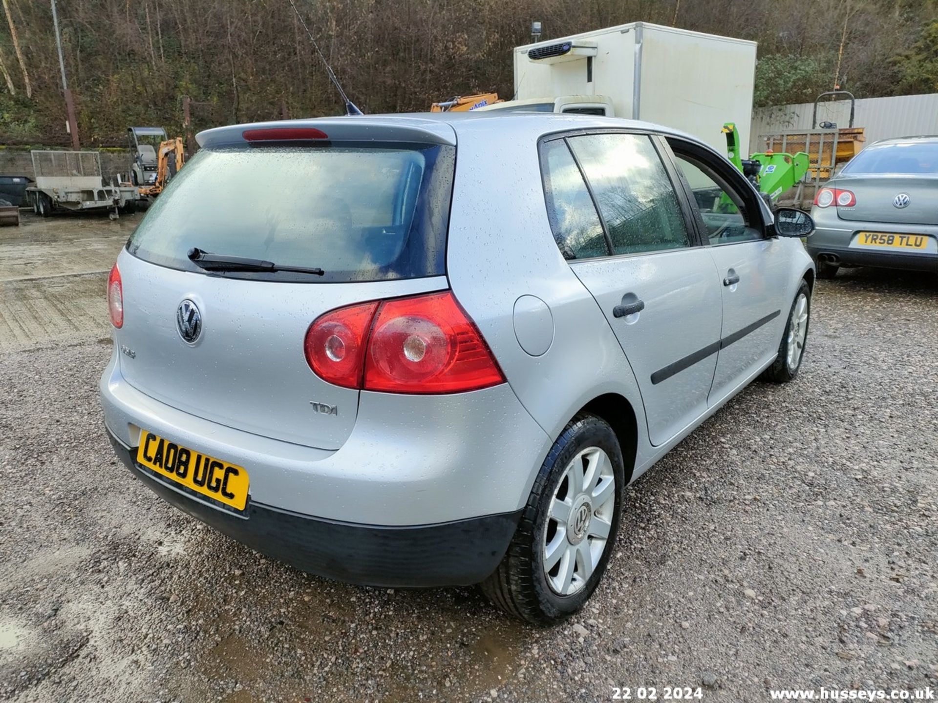 08/08 VOLKSWAGEN GOLF TDI S - 1896cc 5dr Hatchback (Silver) - Image 28 of 48