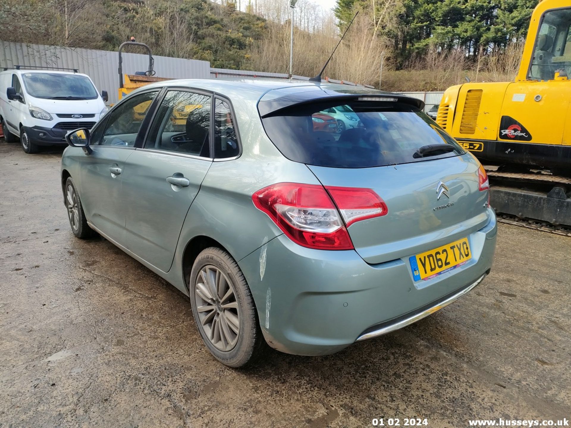 12/62 CITROEN C4 VTR+ HDI 91 - 1560cc 5dr Hatchback (Grey, 138k) - Image 20 of 47