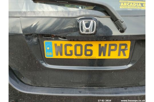 06/06 HONDA JAZZ SE CVT - 1339cc 5dr Hatchback (Black) - Image 34 of 52