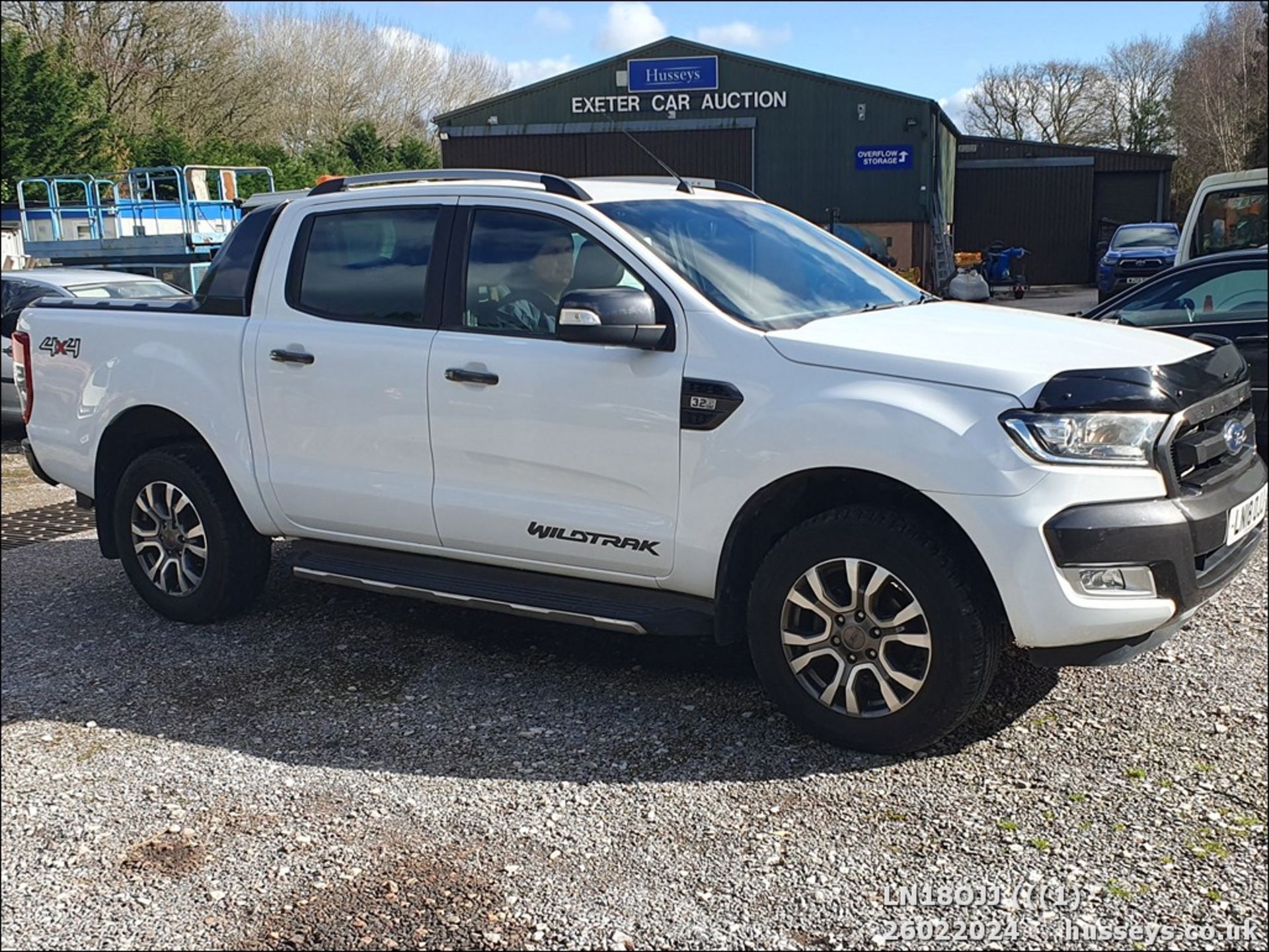 18/18 FORD RANGER WILDTRAK 4X4 DCB T - 3198cc 4dr Pickup (White, 46k)