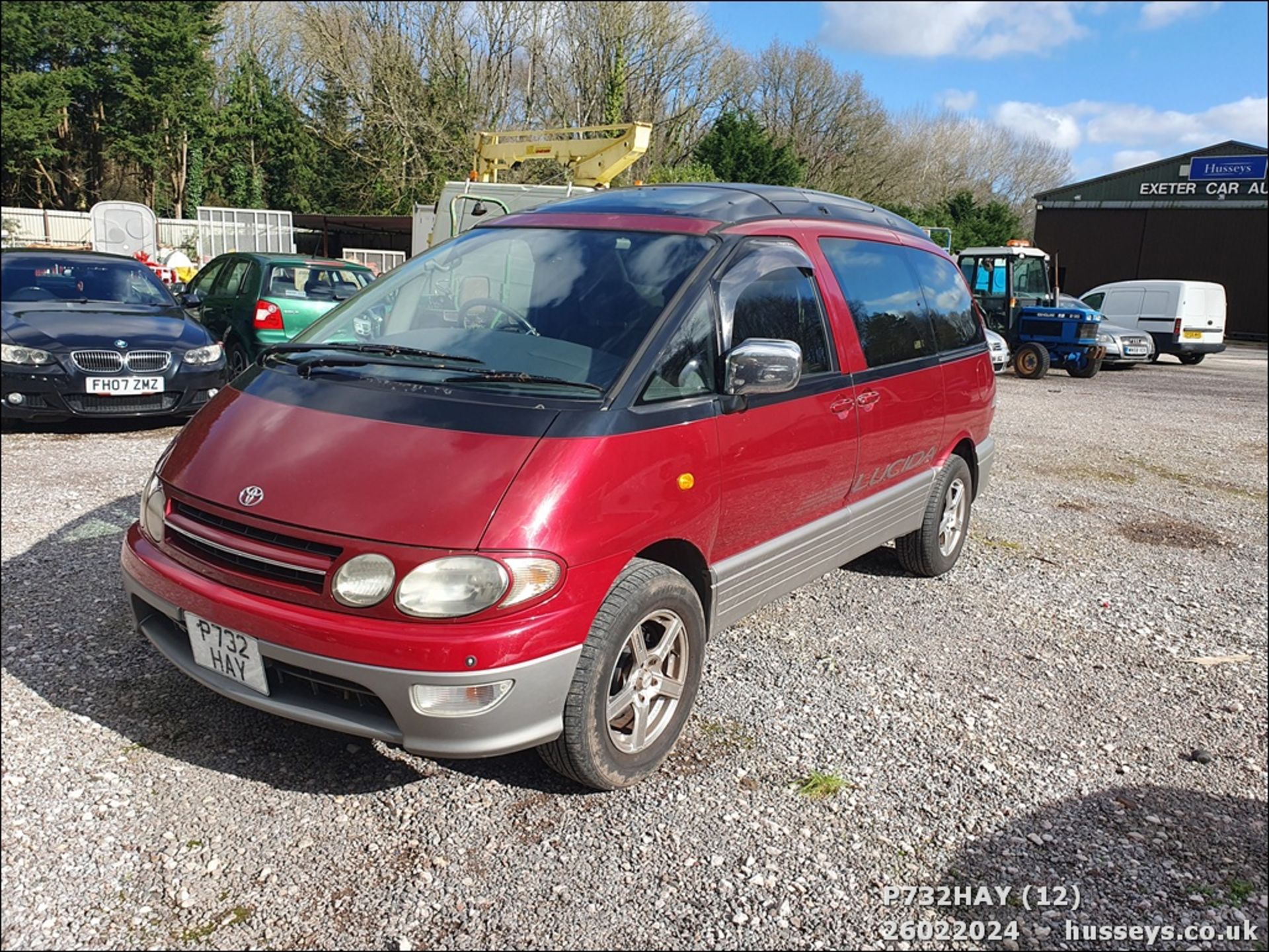 1997 TOYOTA LUCIDA - 2184cc 4dr Van (Red) - Image 13 of 22