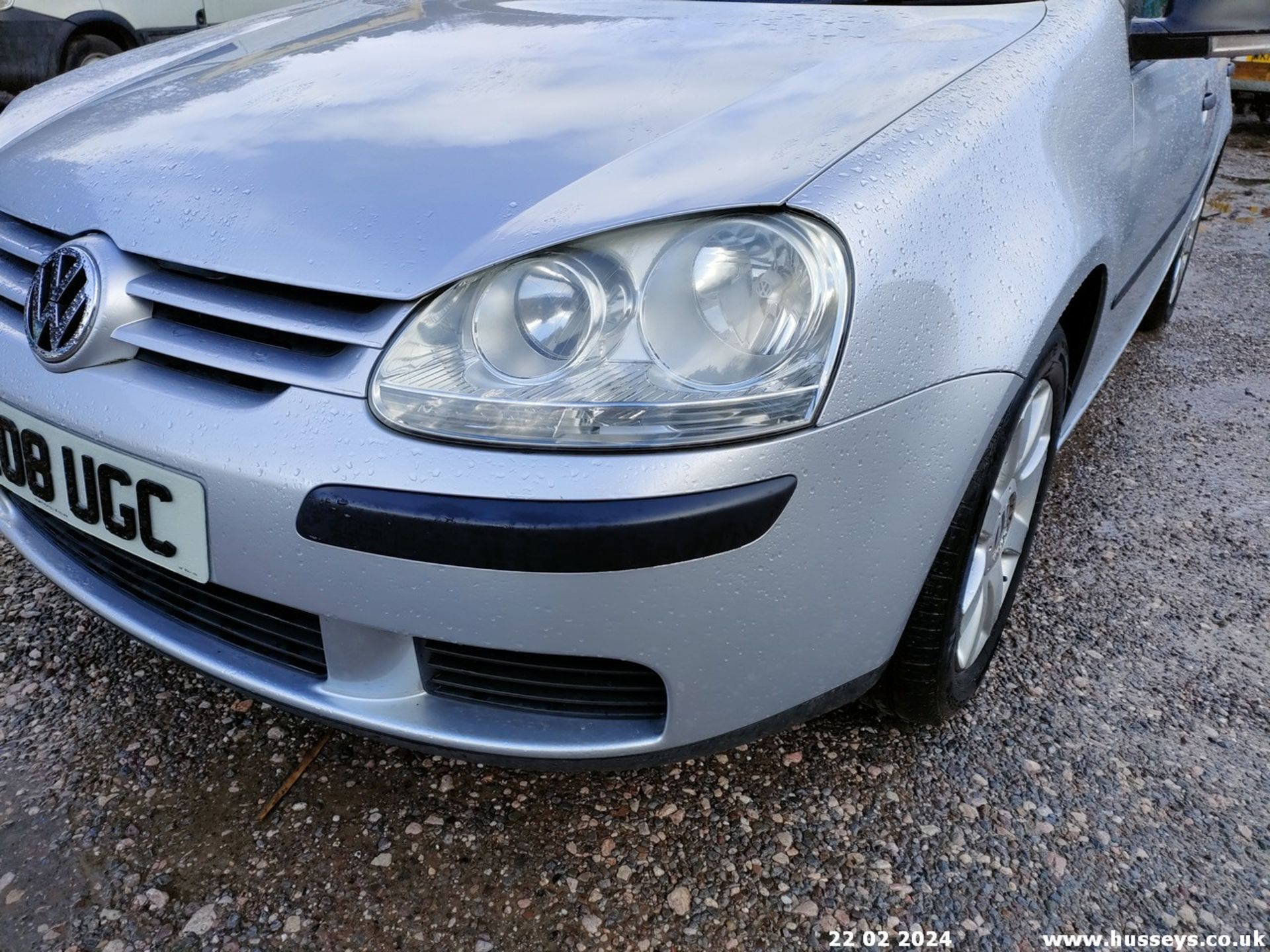 08/08 VOLKSWAGEN GOLF TDI S - 1896cc 5dr Hatchback (Silver) - Image 12 of 48