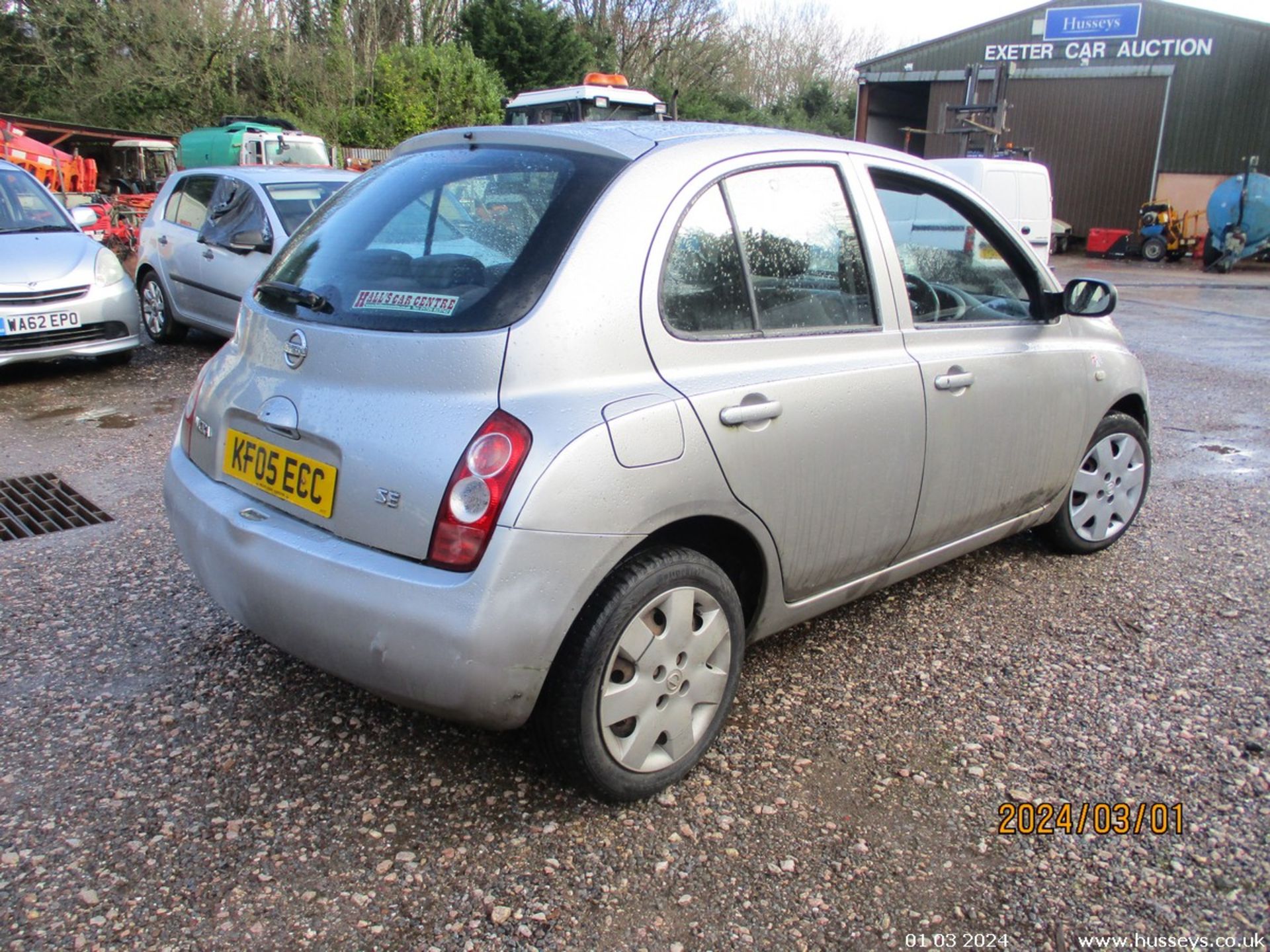 05/05 NISSAN MICRA SE AUTO - 1240cc 5dr Hatchback (Silver, 92k) - Image 4 of 18