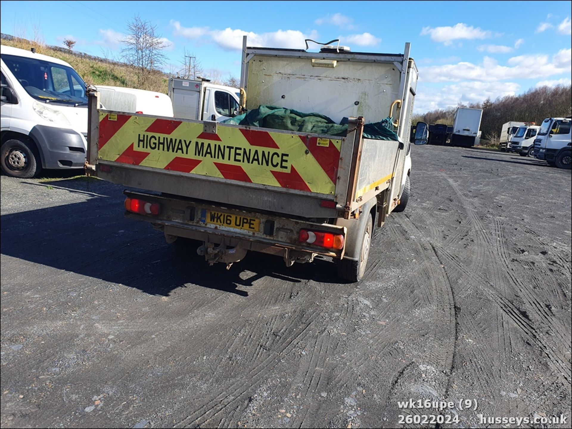 16/16 PEUGEOT BOXER 335 L2S HDI - 2198cc 2dr Tipper (White, 167k) - Image 10 of 45