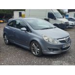 08/08 VAUXHALL CORSA SXI A/C - 1364cc 3dr Hatchback (Silver, 107k)