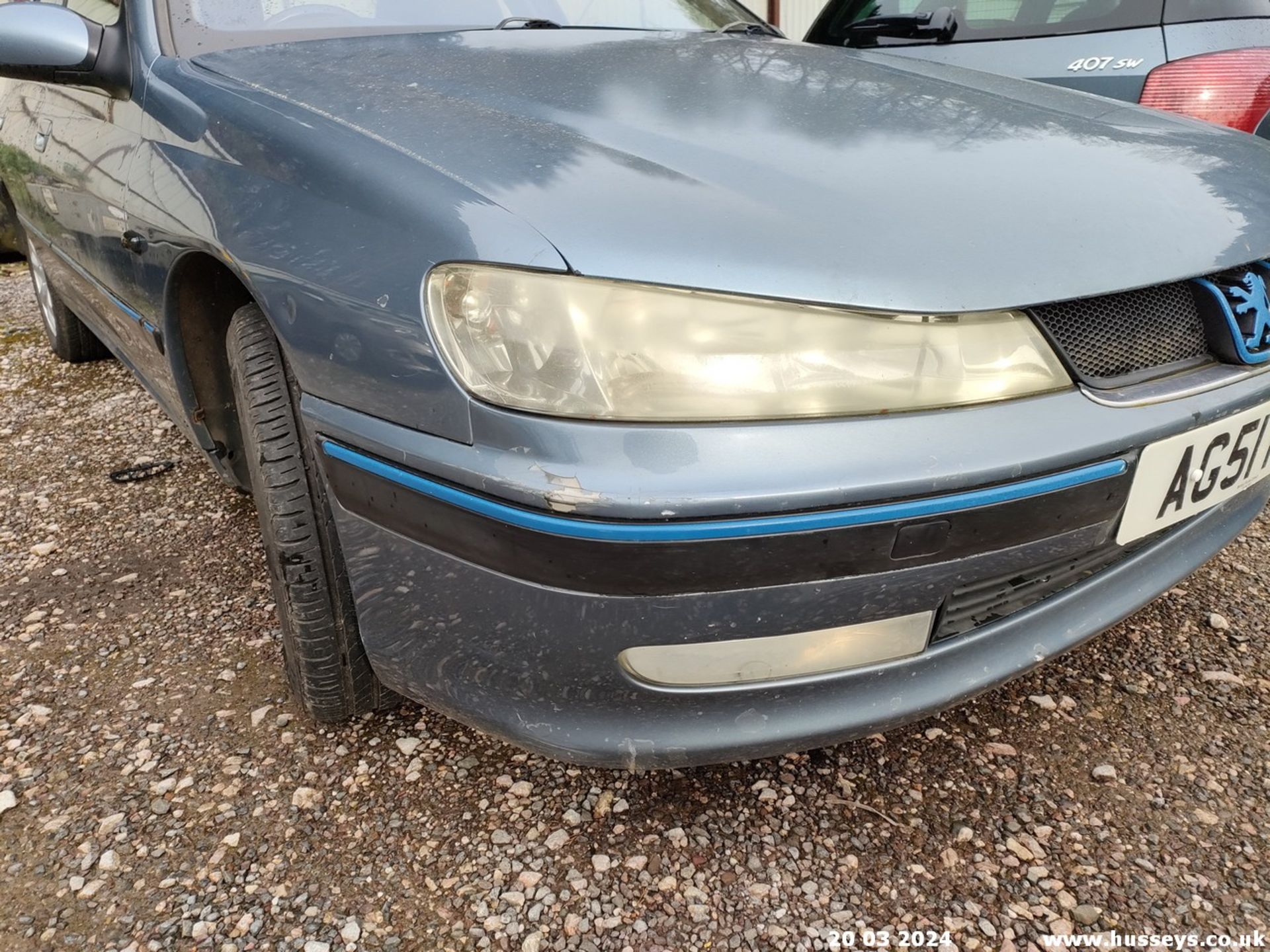 02/51 PEUGEOT 406 GTX HDI AUTO - 1997cc 4dr Saloon (Blue) - Image 6 of 59