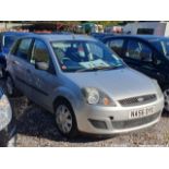 06/56 FORD FIESTA STYLE TDCI - 1399cc 5dr Hatchback (Silver)