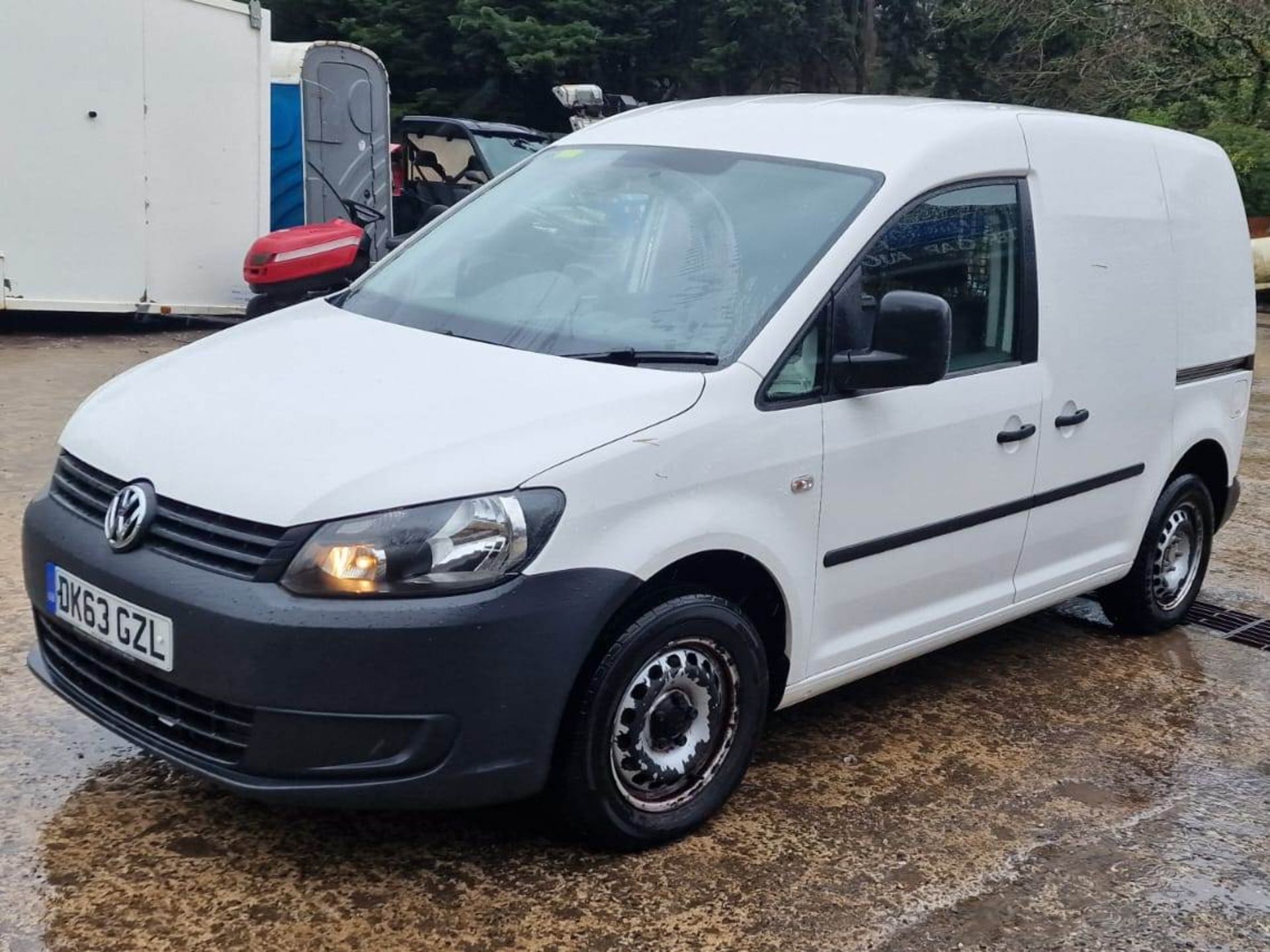 13/63 VOLKSWAGEN CADDY C20 STARTLINE TDI - 1598cc 5dr Van (White, 47k)