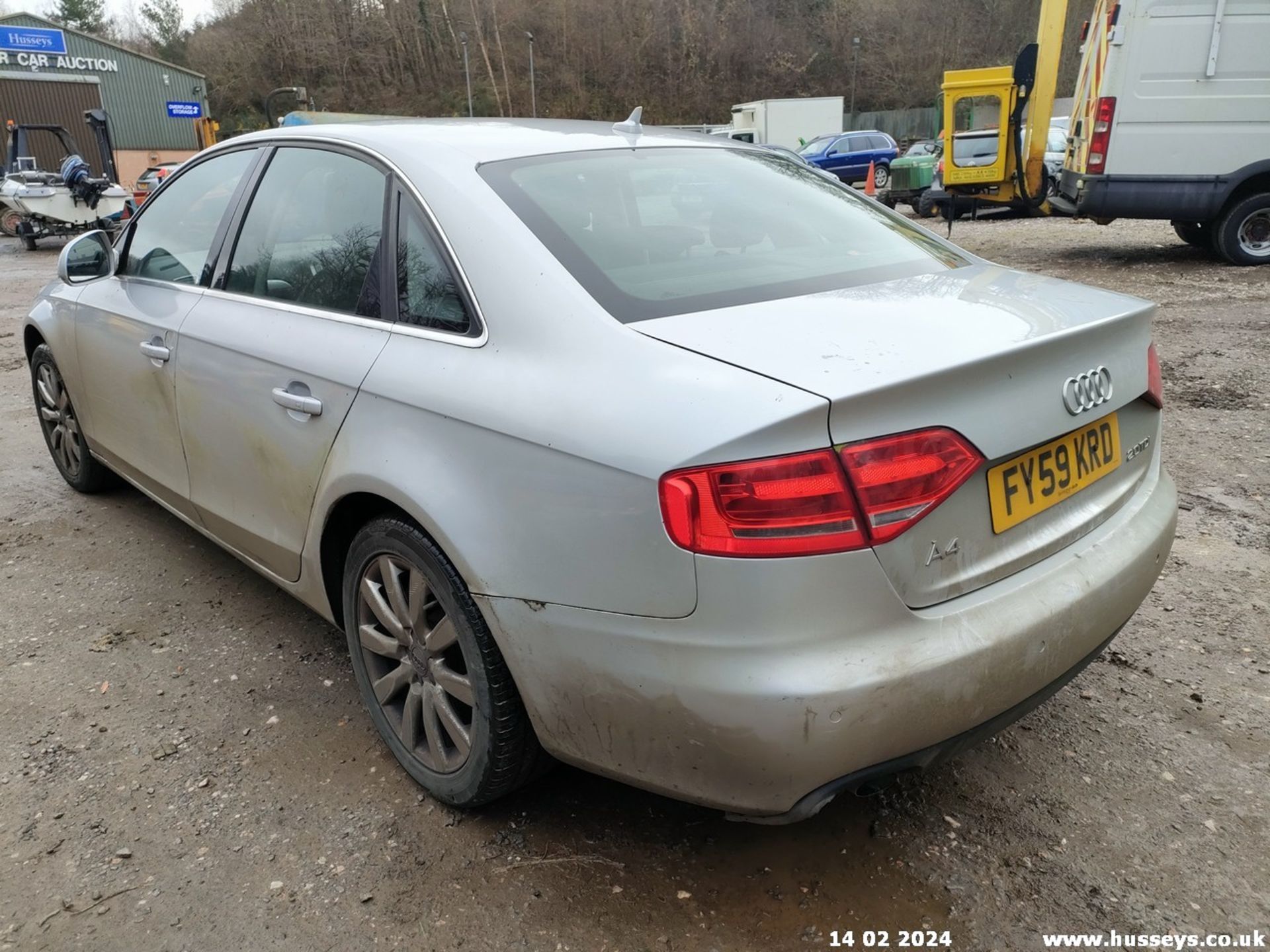 09/59 AUDI A4 SE TDI CVT - 1968cc 4dr Saloon (Silver, 125k) - Bild 24 aus 50