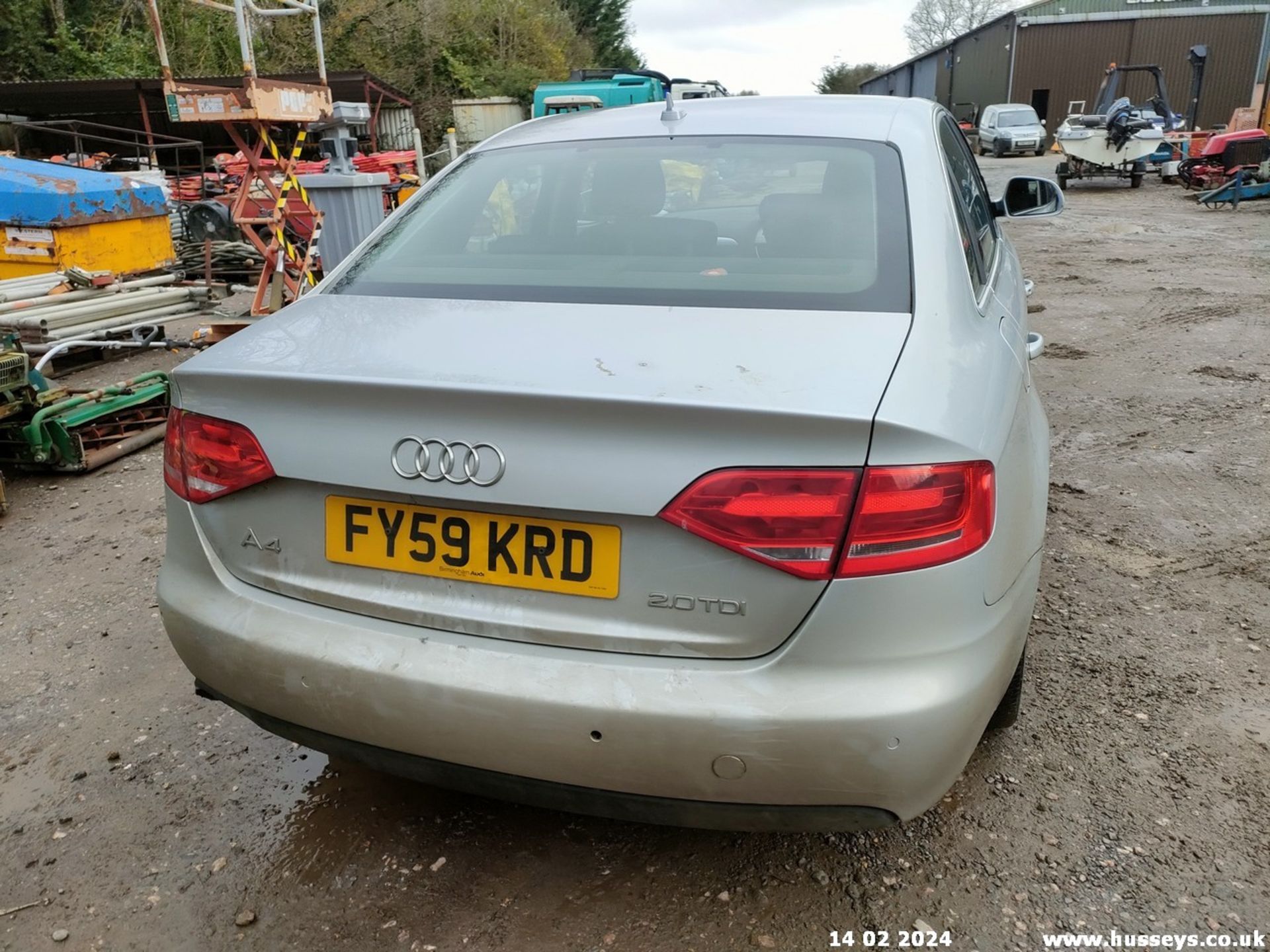 09/59 AUDI A4 SE TDI CVT - 1968cc 4dr Saloon (Silver, 125k) - Image 28 of 50