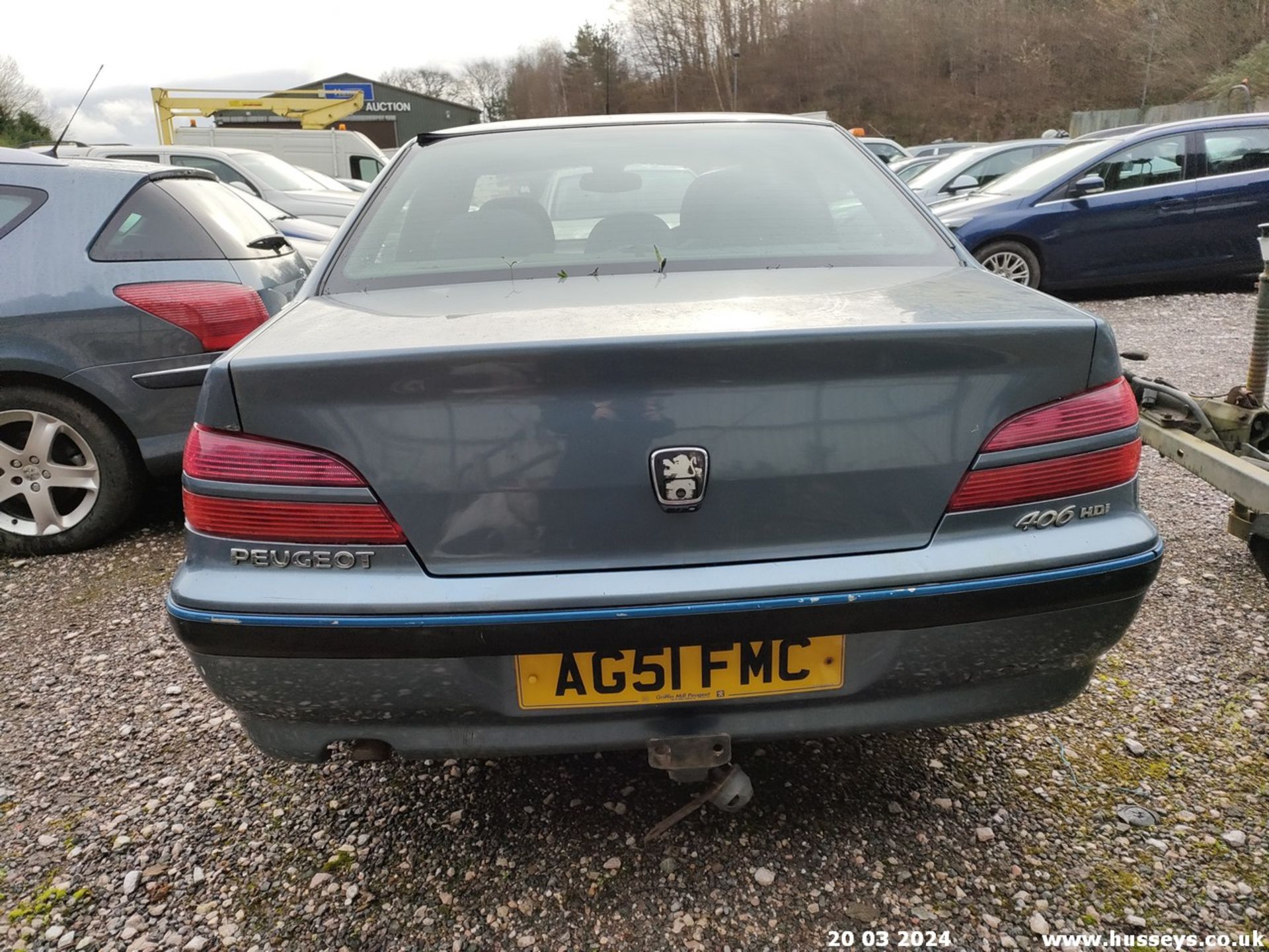 02/51 PEUGEOT 406 GTX HDI AUTO - 1997cc 4dr Saloon (Blue) - Image 30 of 59