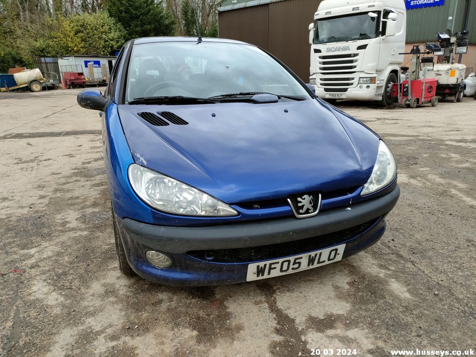 05/05 PEUGEOT 206 S - 1360cc 5dr Hatchback (Blue) - Bild 7 aus 63