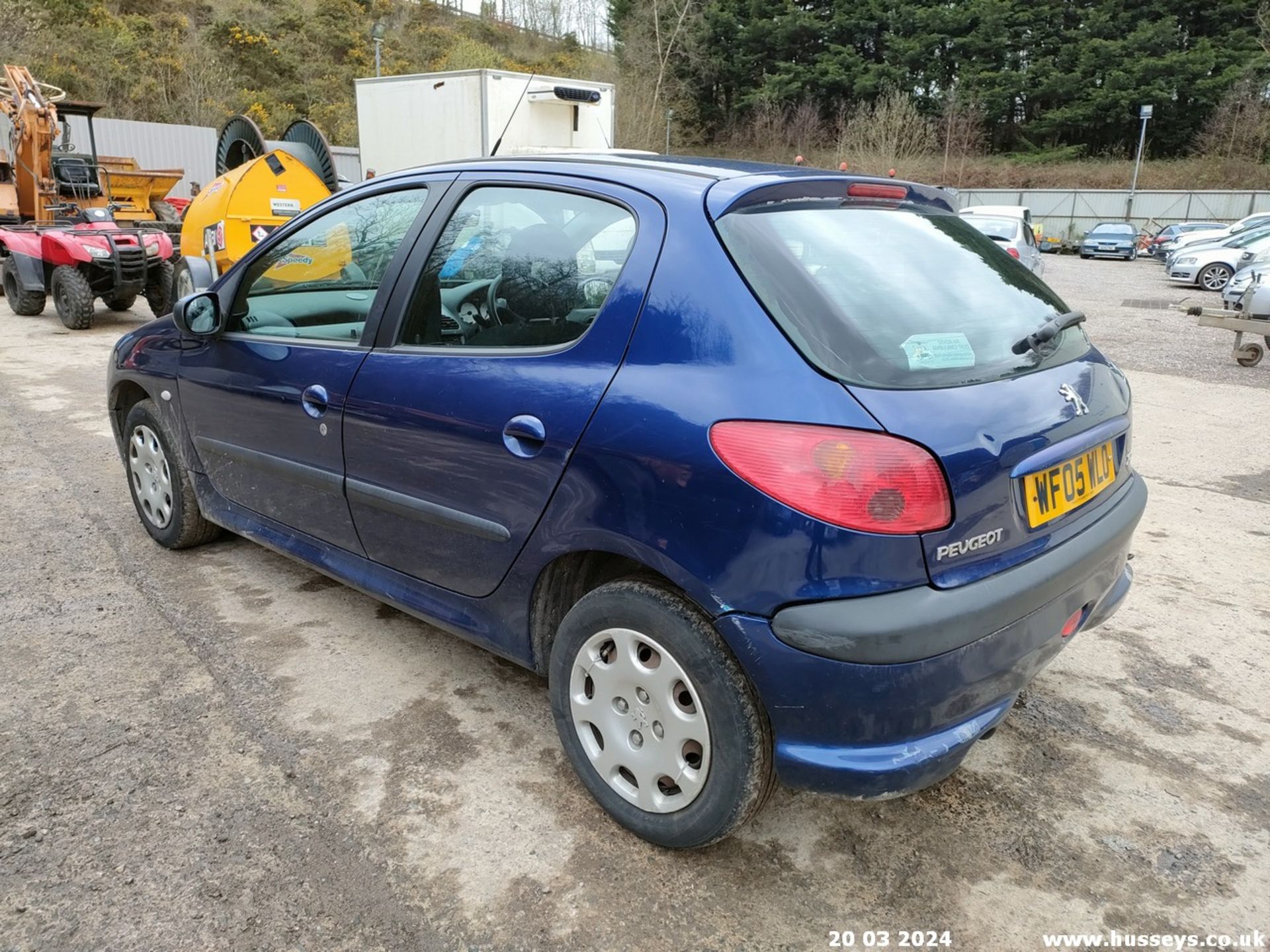 05/05 PEUGEOT 206 S - 1360cc 5dr Hatchback (Blue) - Bild 22 aus 63