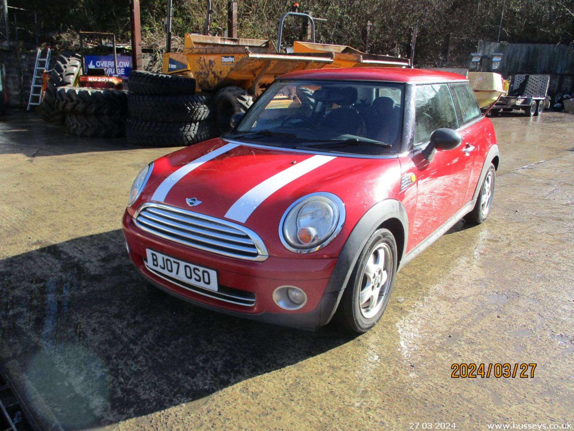 07/07 MINI ONE - 1397cc 3dr Hatchback (Red, 86k)