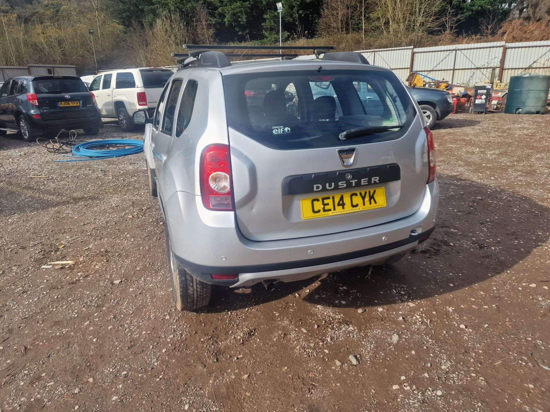 14/14 DACIA DUSTER LAUREATE DCI 4X2 - 1461cc 5dr Hatchback (Silver) - Image 9 of 12