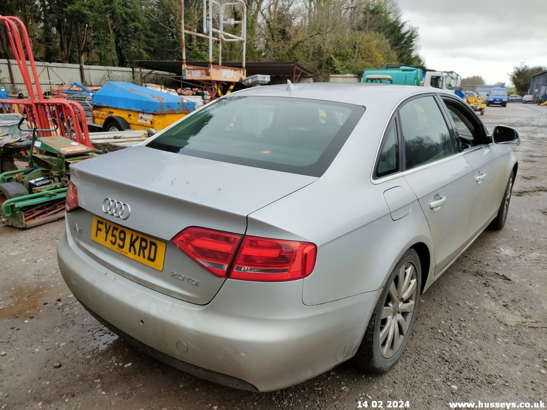 09/59 AUDI A4 SE TDI CVT - 1968cc 4dr Saloon (Silver, 125k) - Image 29 of 50