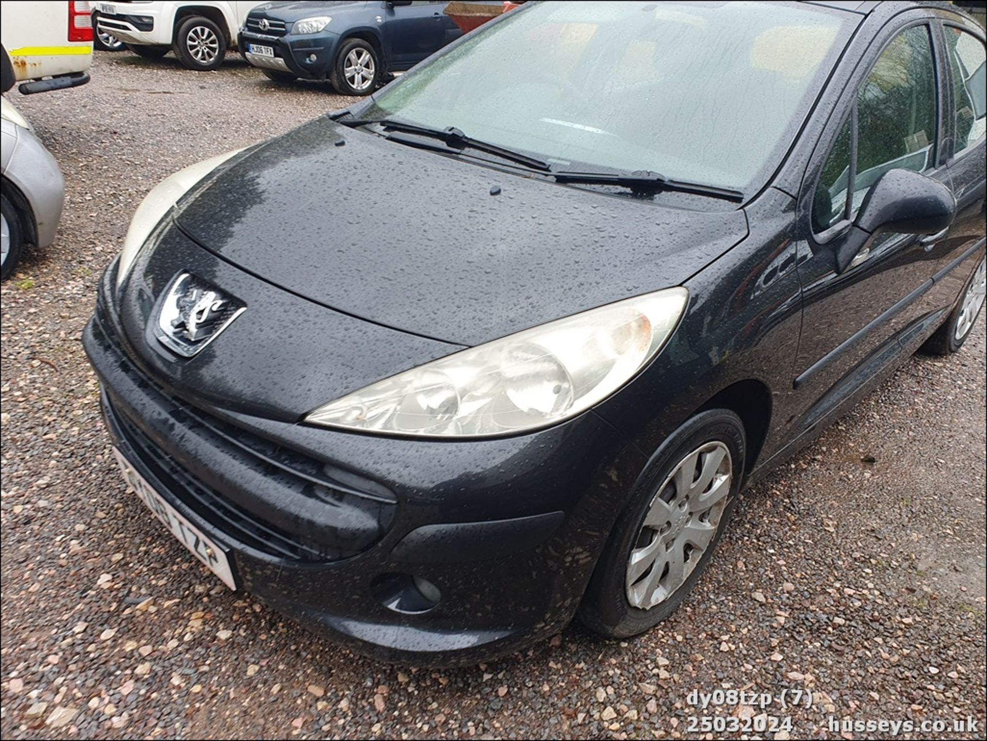 08/08 PEUGEOT 207 S - 1360cc 5dr Hatchback (Black, 109k) - Image 8 of 42