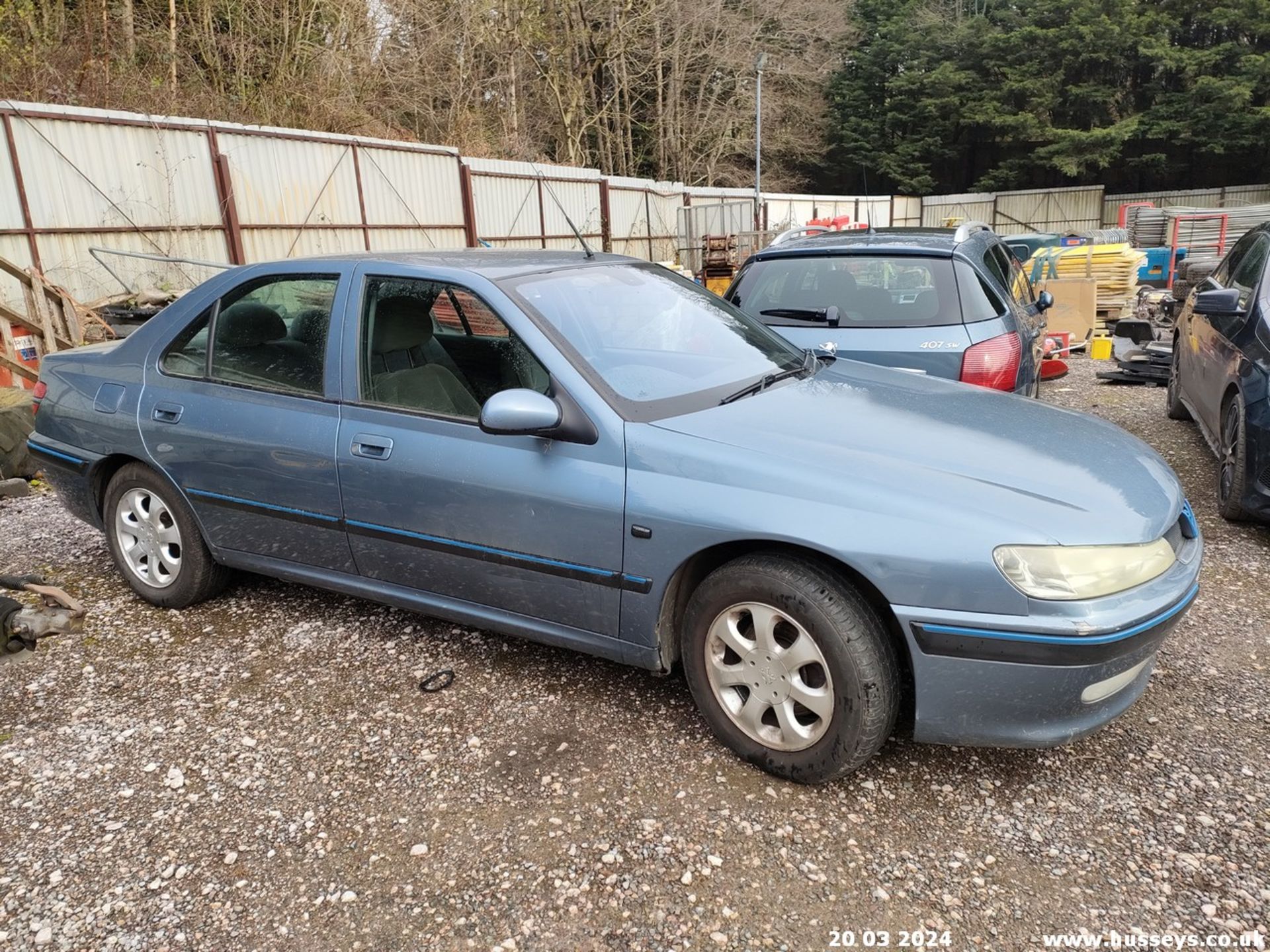02/51 PEUGEOT 406 GTX HDI AUTO - 1997cc 4dr Saloon (Blue) - Image 44 of 59