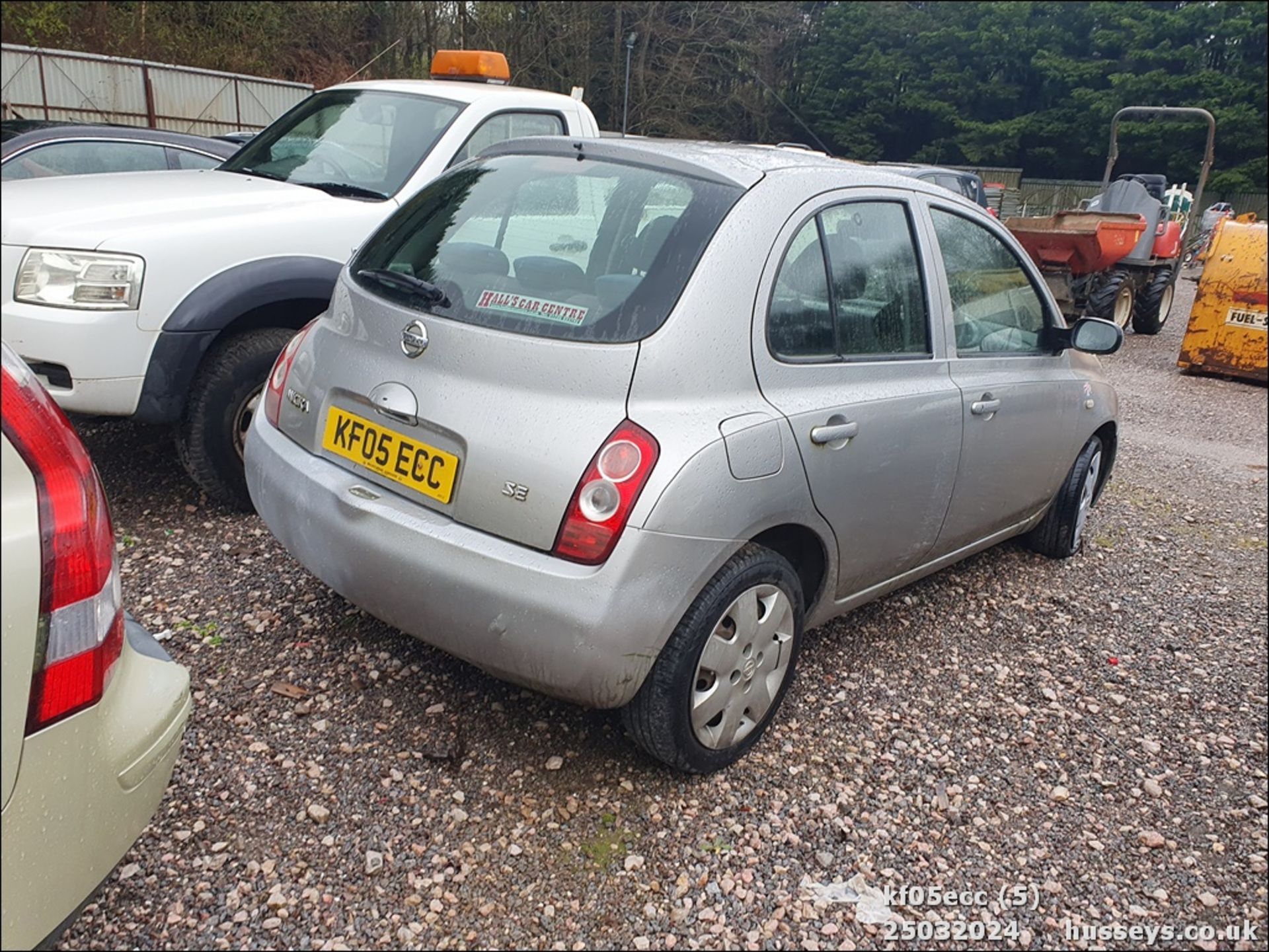 05/05 NISSAN MICRA SE AUTO - 1240cc 5dr Hatchback (Silver, 92k) - Image 6 of 12