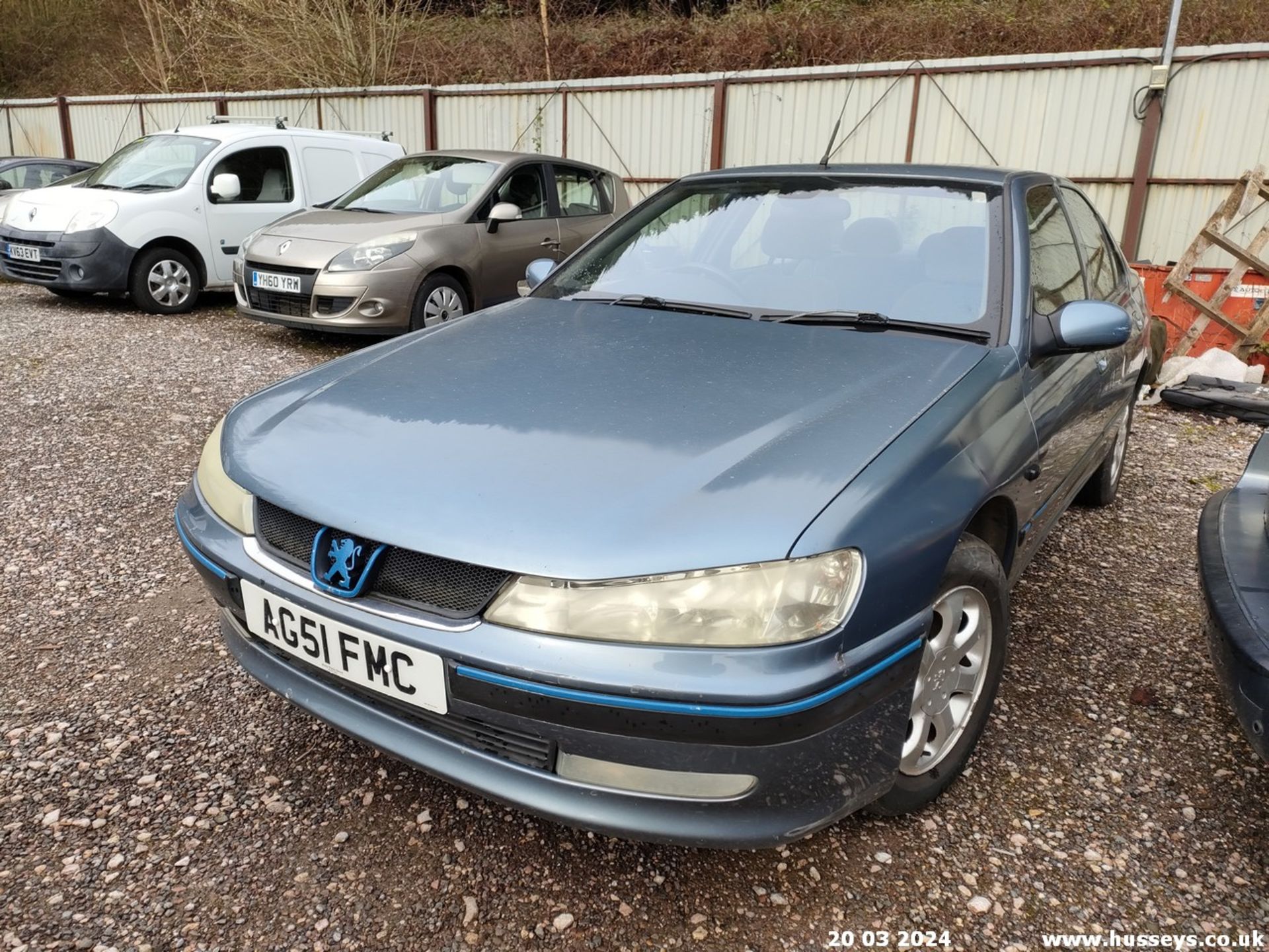 02/51 PEUGEOT 406 GTX HDI AUTO - 1997cc 4dr Saloon (Blue) - Image 12 of 59