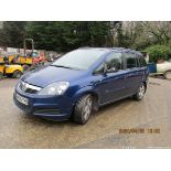 06/56 VAUXHALL ZAFIRA CLUB AUTO - 2198cc 5dr MPV (Blue, 117k)