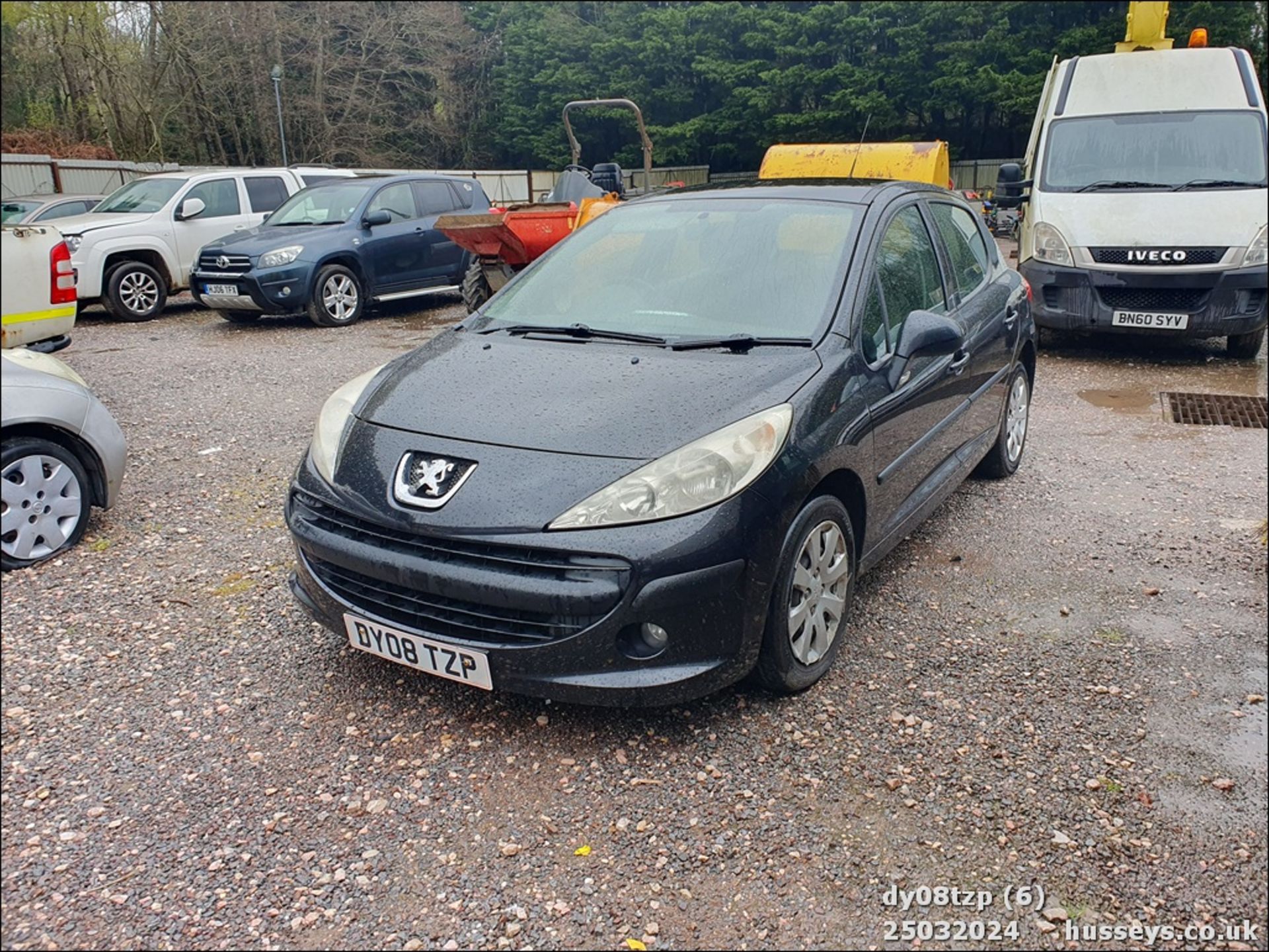 08/08 PEUGEOT 207 S - 1360cc 5dr Hatchback (Black, 109k) - Image 7 of 42