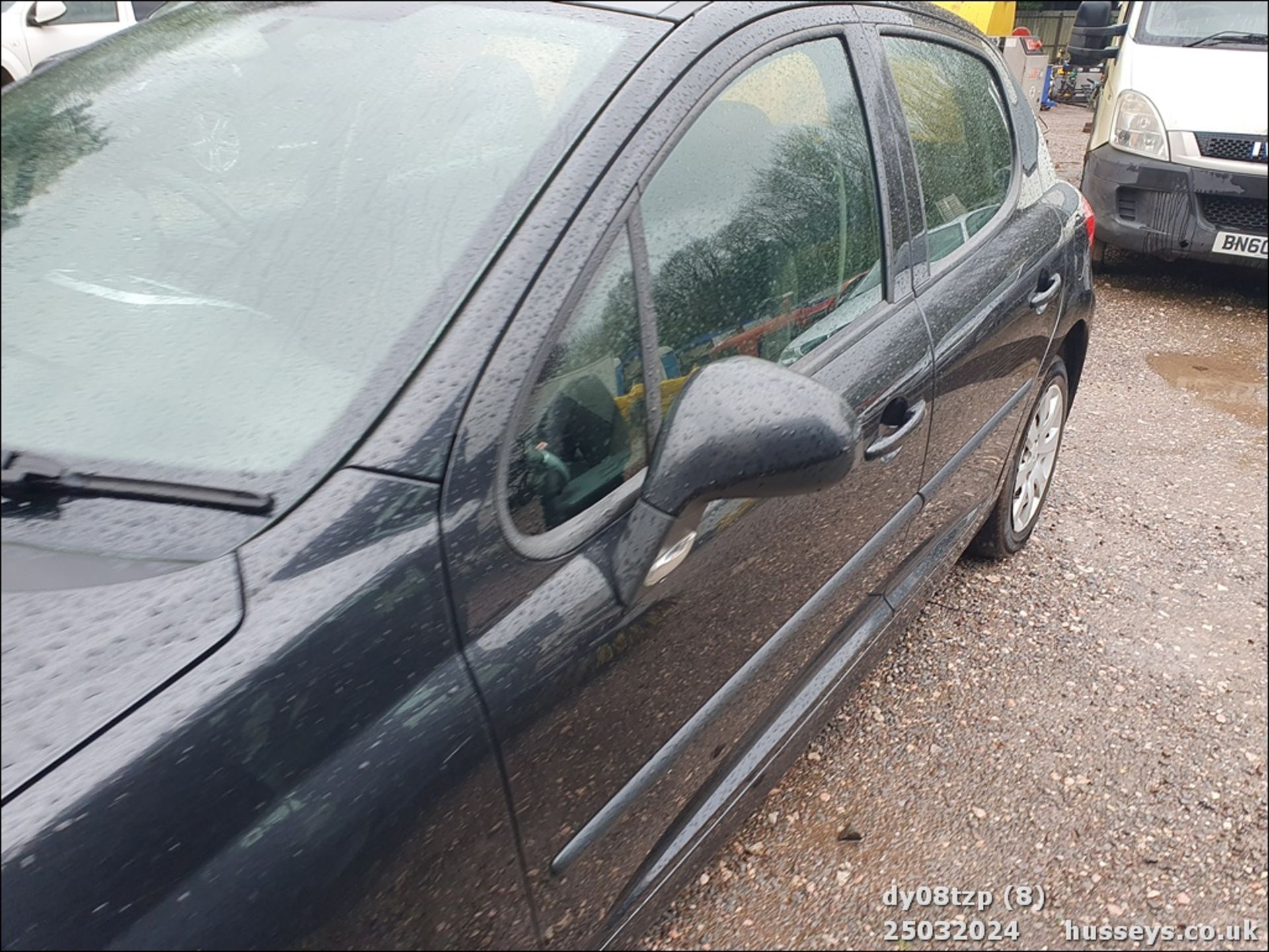 08/08 PEUGEOT 207 S - 1360cc 5dr Hatchback (Black, 109k) - Image 9 of 42