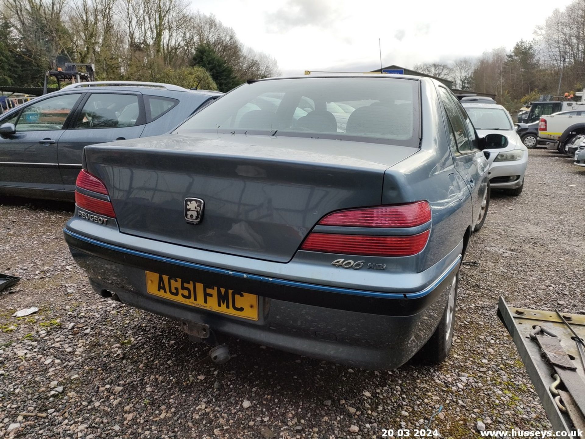 02/51 PEUGEOT 406 GTX HDI AUTO - 1997cc 4dr Saloon (Blue) - Image 32 of 59