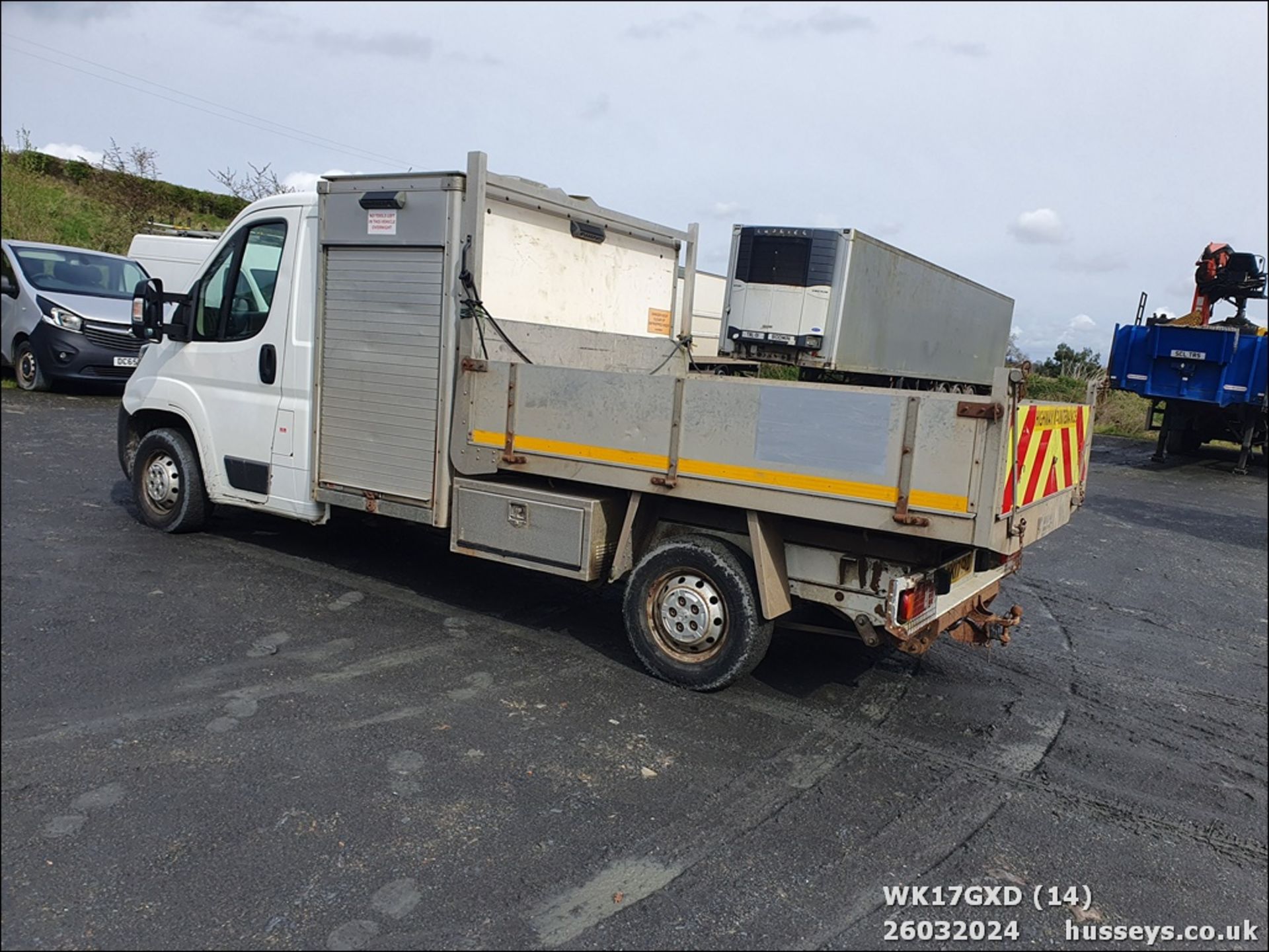 17/17 PEUGEOT BOXER 335 L2S BLUE HDI - 1997cc 2dr Tipper (White) - Image 14 of 46