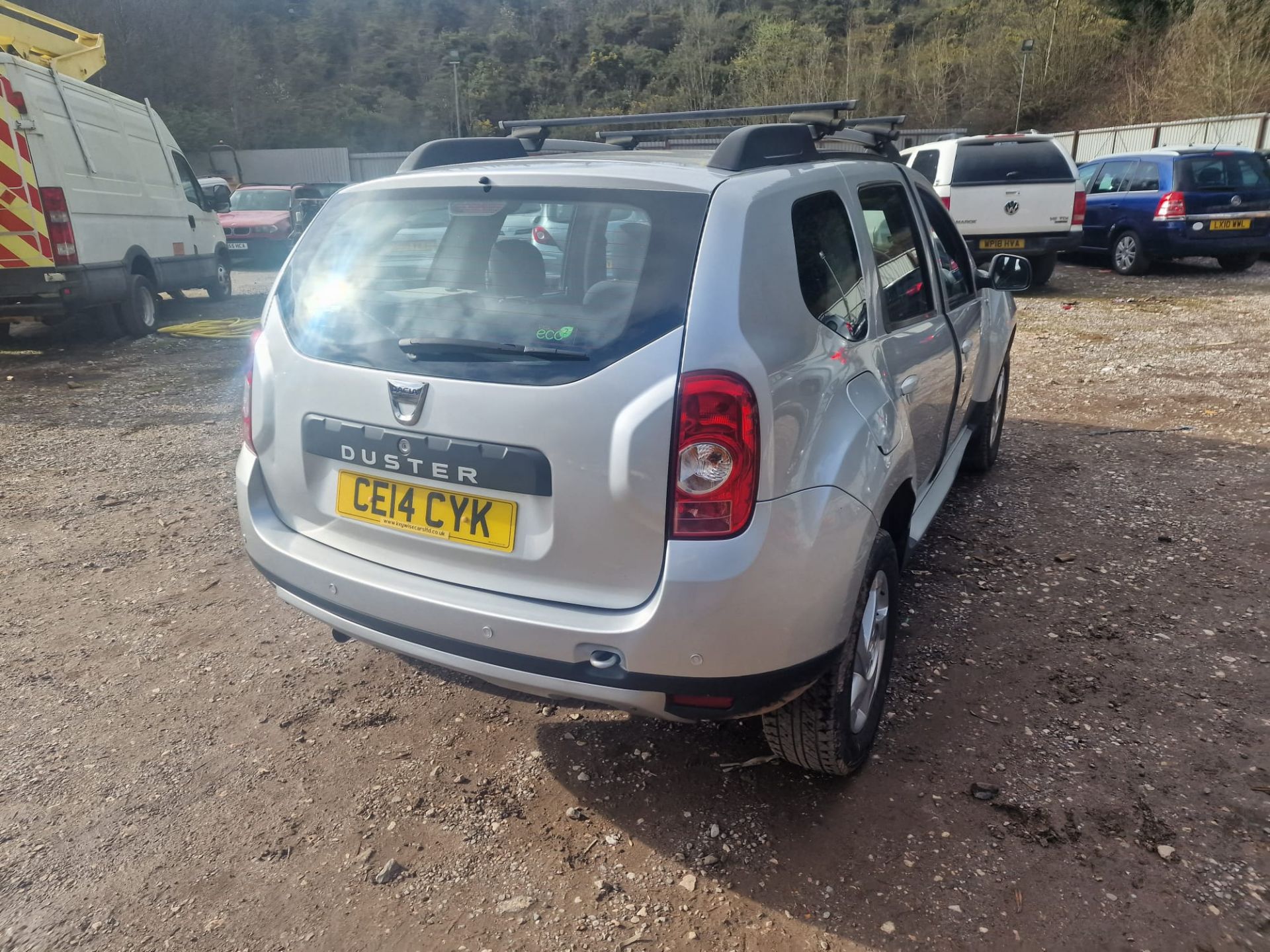 14/14 DACIA DUSTER LAUREATE DCI 4X2 - 1461cc 5dr Hatchback (Silver) - Image 2 of 12