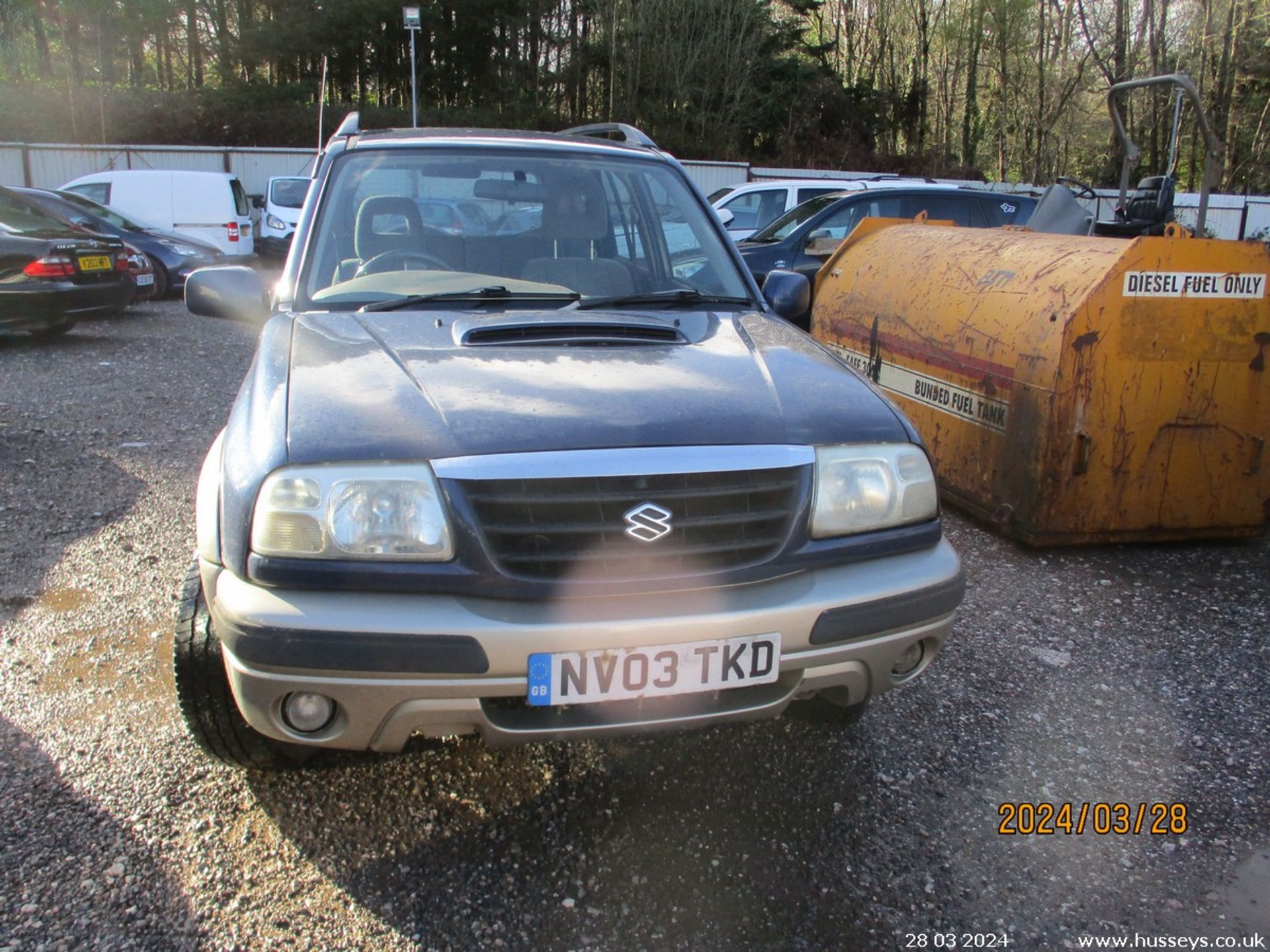 03/03 SUZUKI GRAND VITARA TD AUTO - 1997cc 5dr Estate (Blue, 120k) - Image 2 of 20