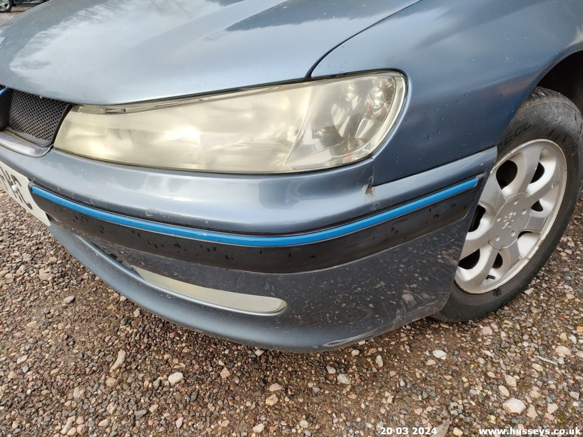 02/51 PEUGEOT 406 GTX HDI AUTO - 1997cc 4dr Saloon (Blue) - Image 15 of 59