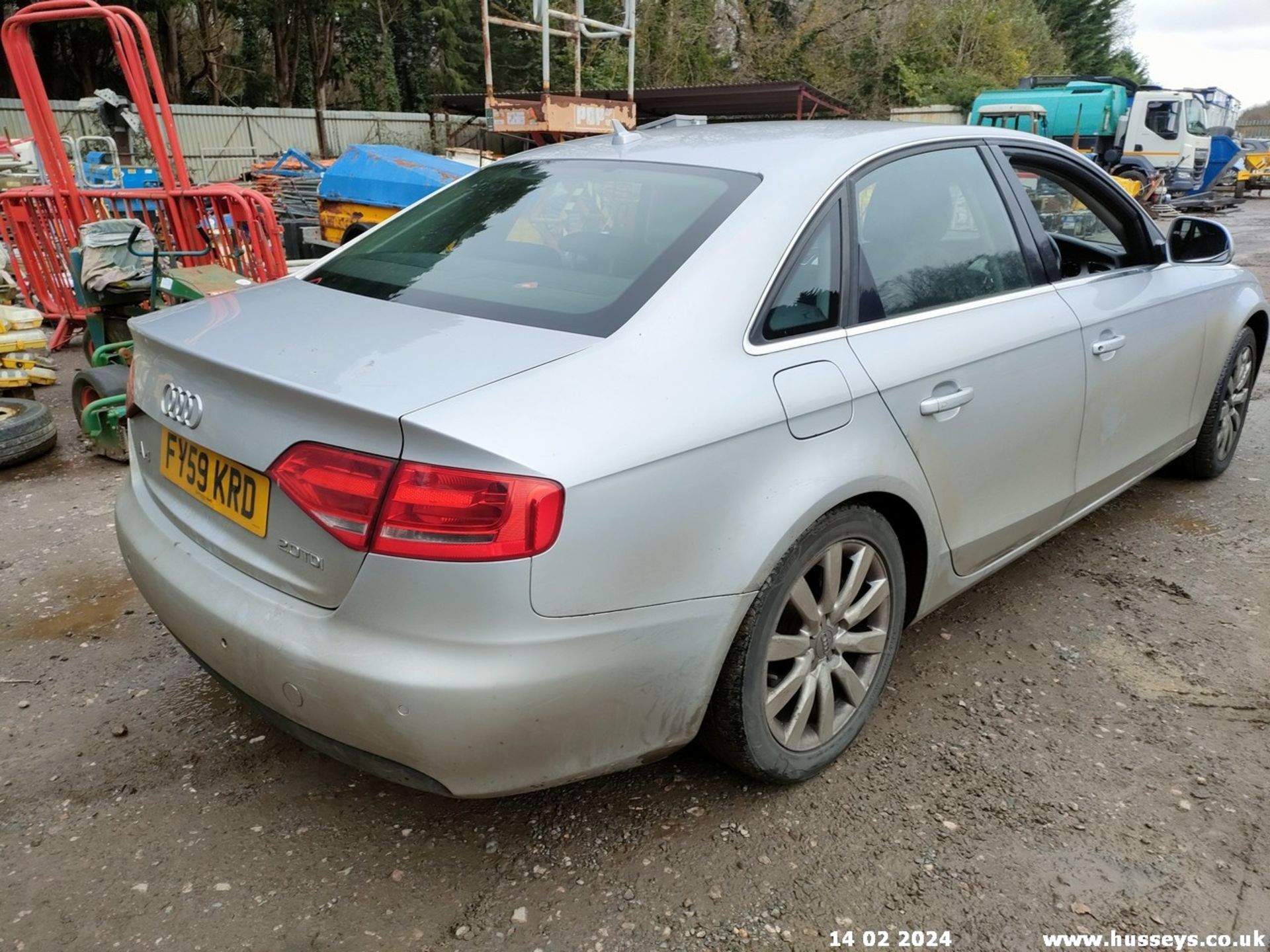 09/59 AUDI A4 SE TDI CVT - 1968cc 4dr Saloon (Silver, 125k) - Image 30 of 50