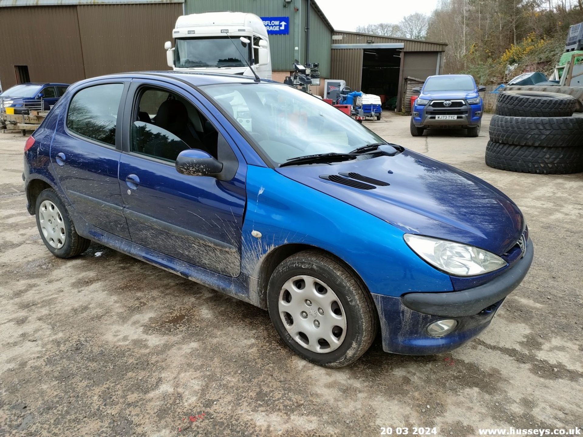 05/05 PEUGEOT 206 S - 1360cc 5dr Hatchback (Blue)