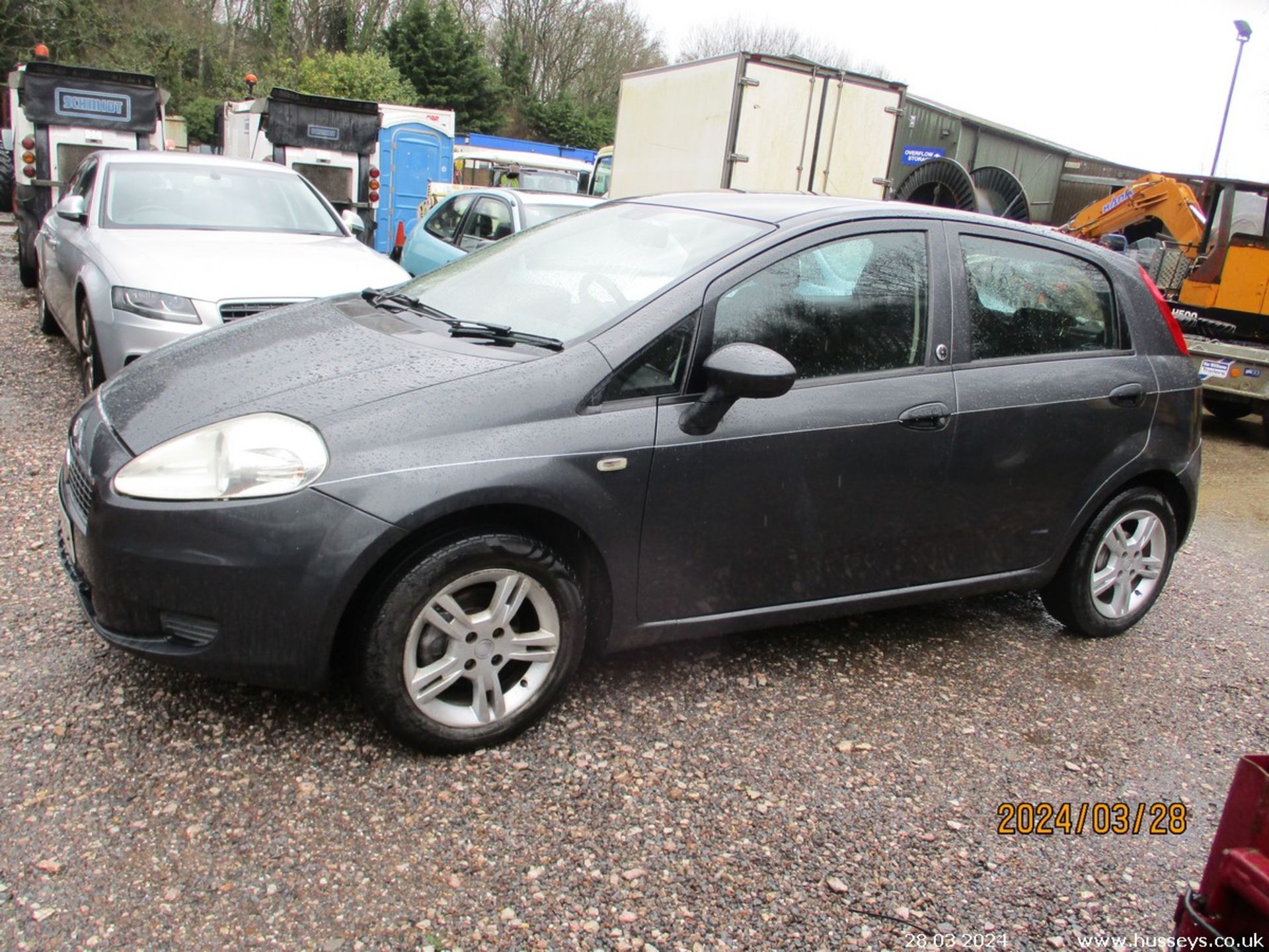 08/58 FIAT GRAND PUNTO ACTIVE 360 - 1242cc 5dr Hatchback (Grey, 97k)