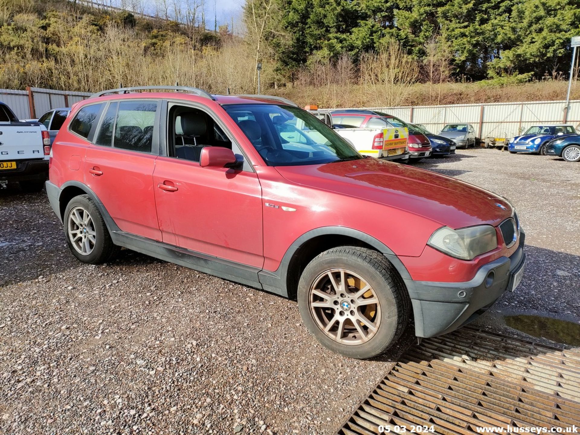 05/55 BMW X3 D SE - 1995cc 5dr Estate (Red, 188k)