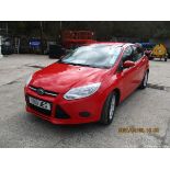 13/13 FORD FOCUS EDGE TDCI 115 - 1560cc 5dr Hatchback (Red, 186k)