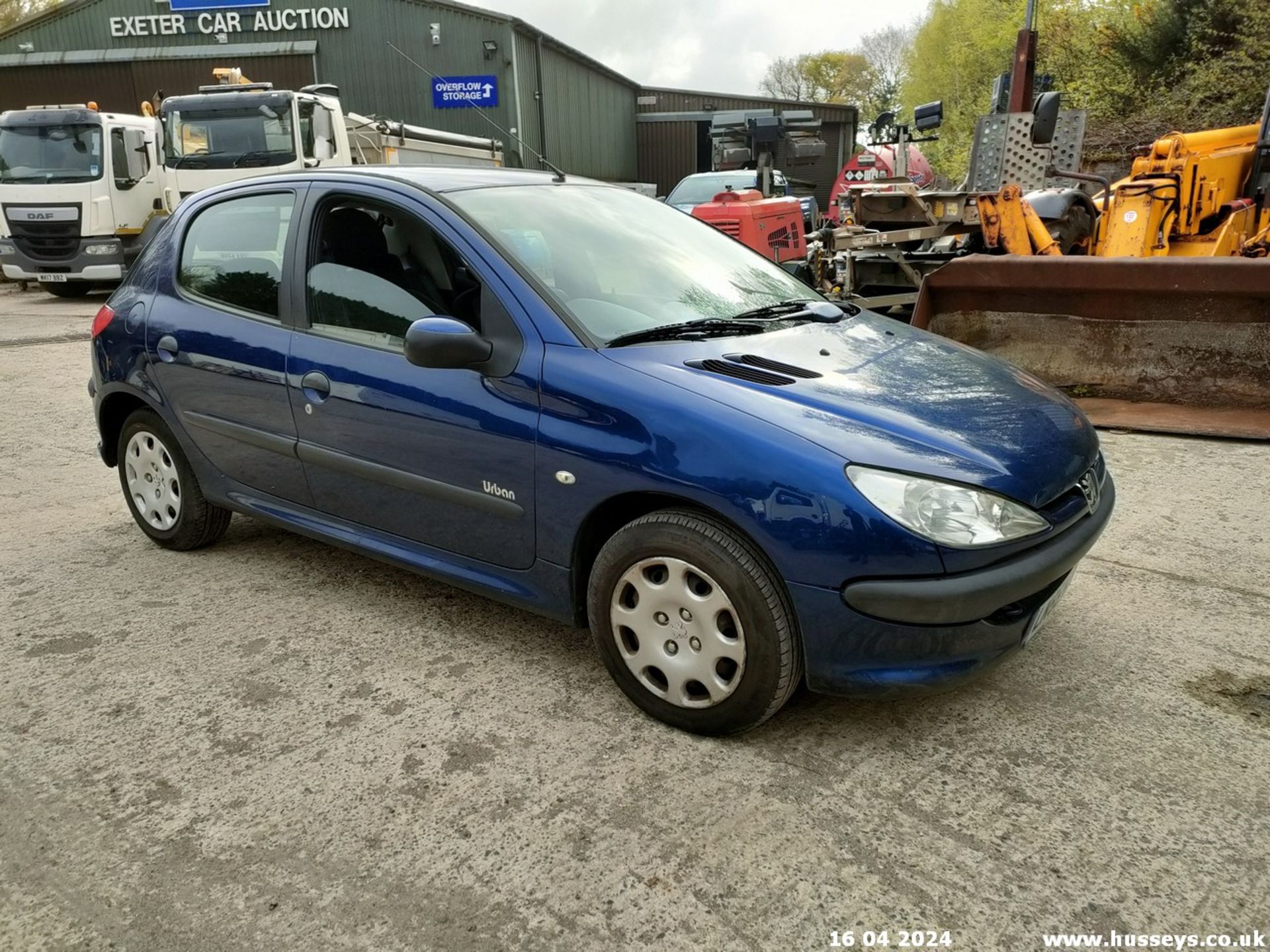 06/55 PEUGEOT 206 URBAN HDI - 1398cc 5dr Hatchback (Blue, 165k)