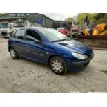 06/55 PEUGEOT 206 URBAN HDI - 1398cc 5dr Hatchback (Blue, 165k)