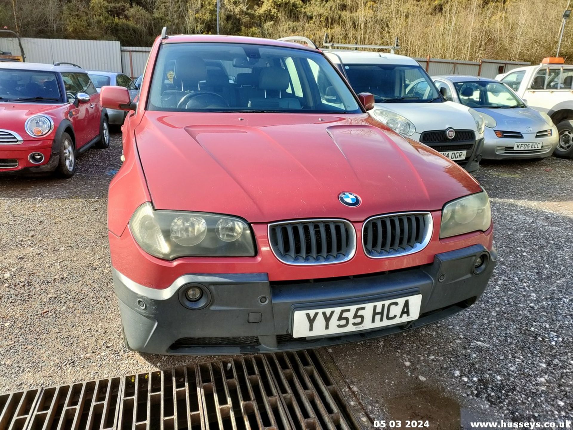 05/55 BMW X3 D SE - 1995cc 5dr Estate (Red, 188k) - Image 23 of 51